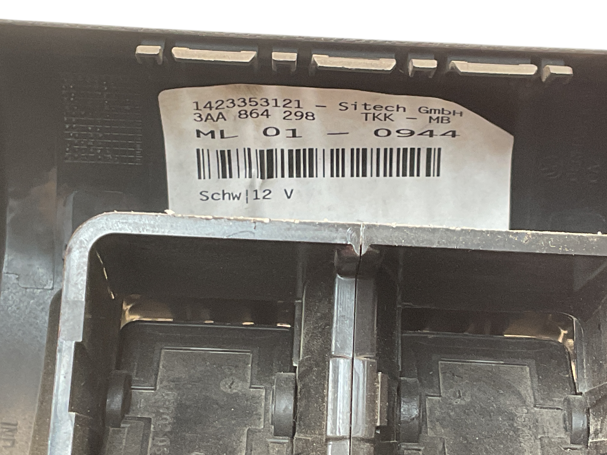 Consola central VW Passat B7 10-15