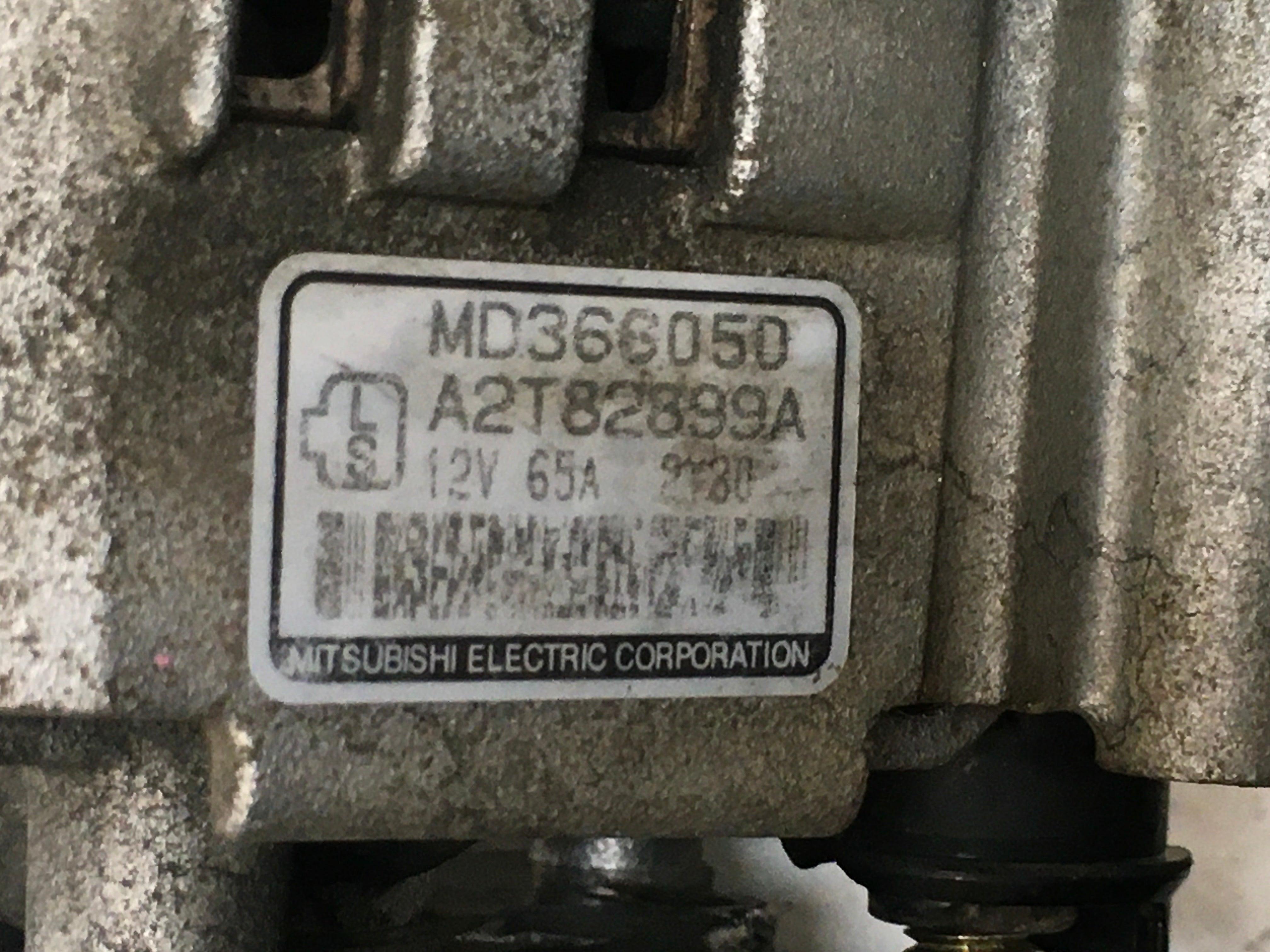 Alternador Mitsubishi/Hyundai - AutoRR MD366050