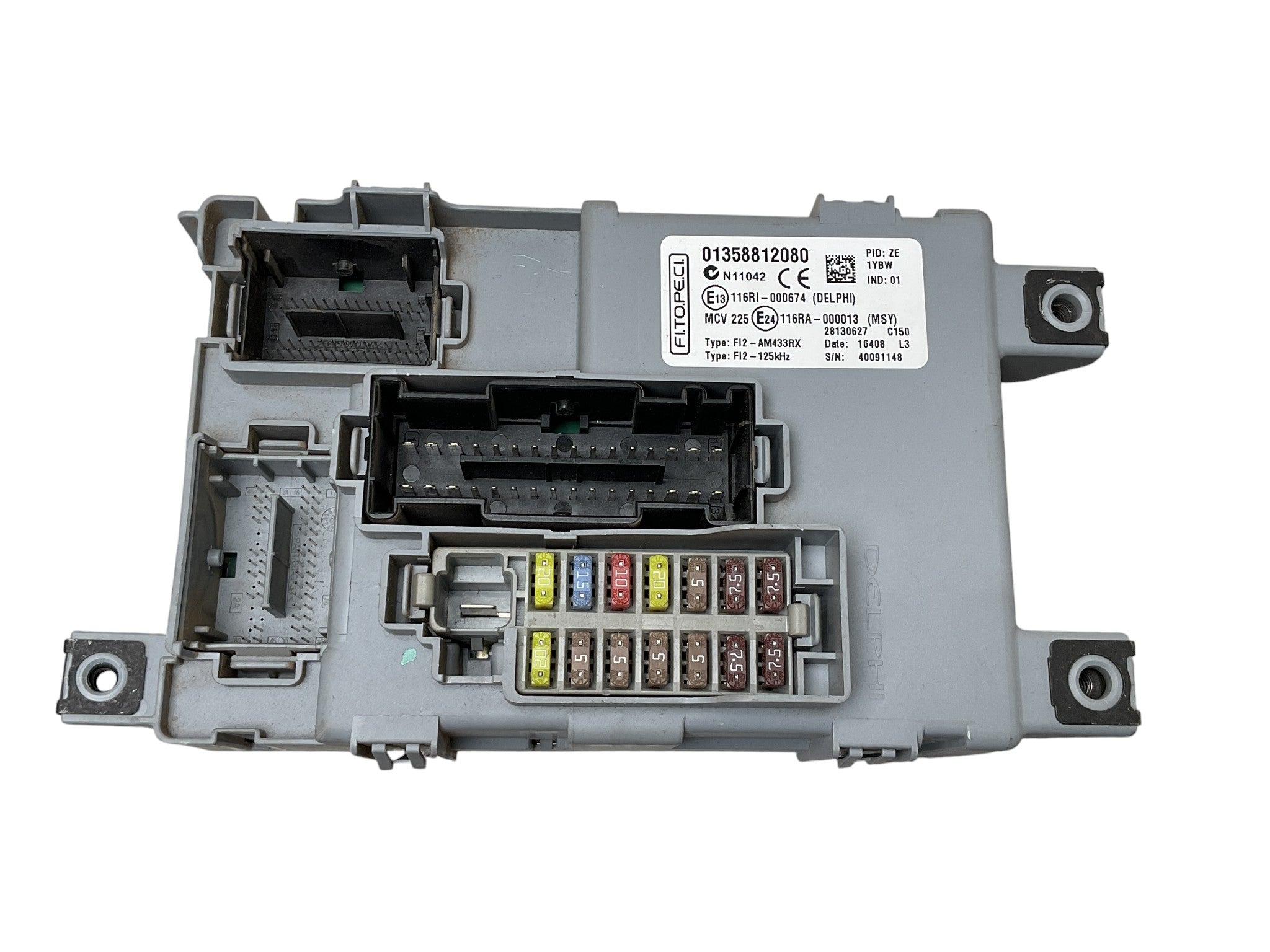 Caja Fusibles Fiorino Nemo Bipper 07-23