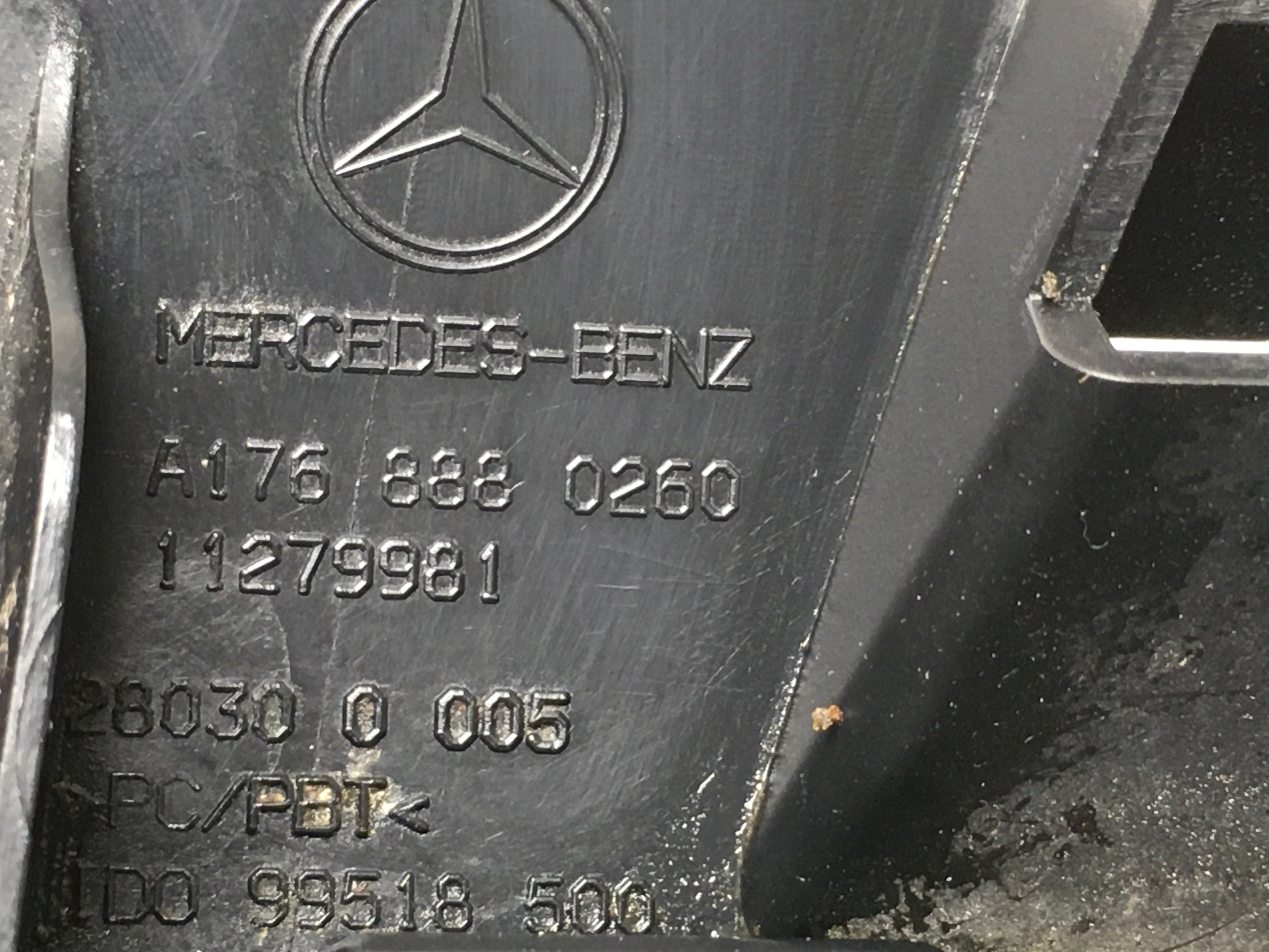 Rejilla Radiador Mercedes W176