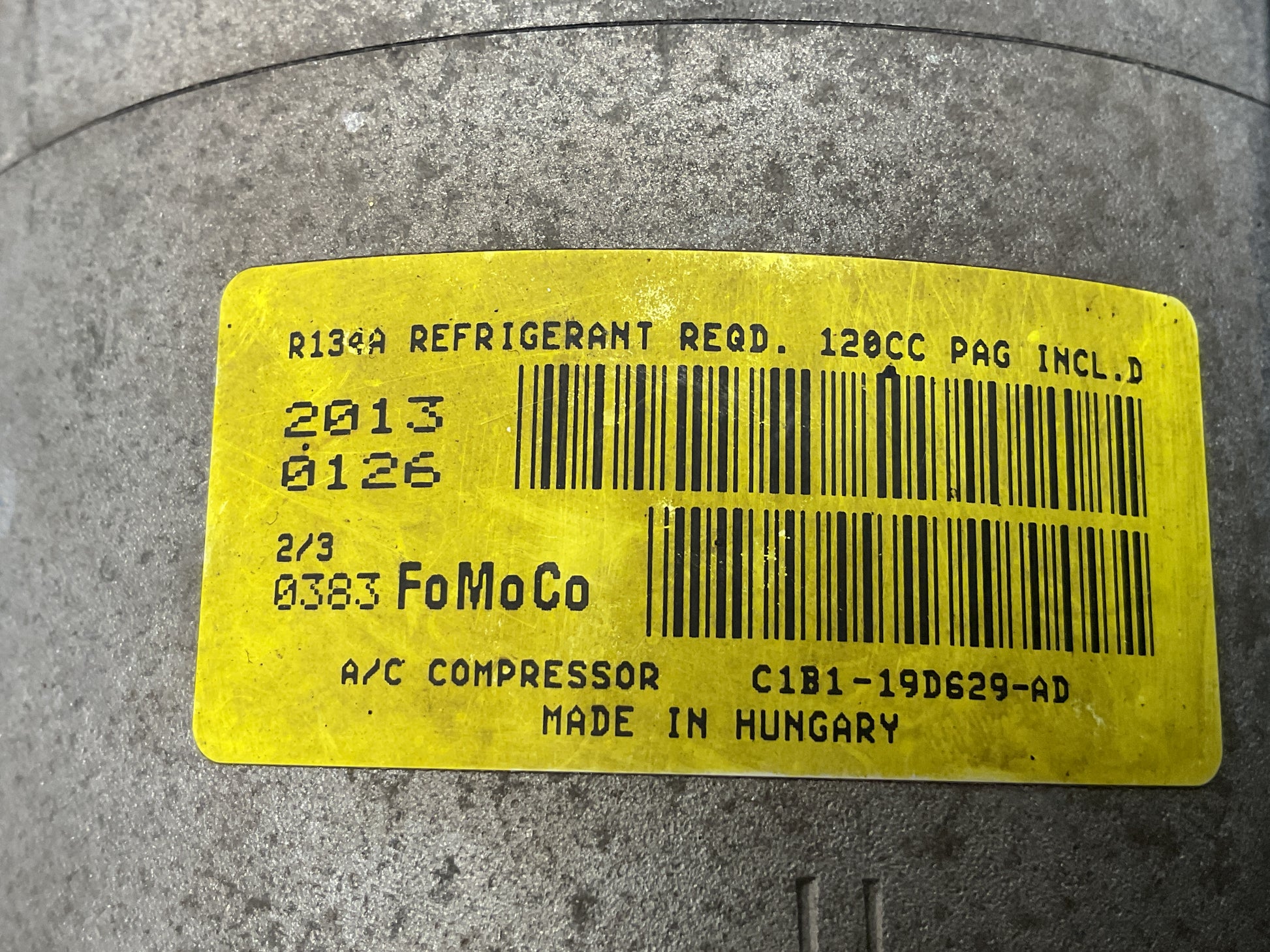 Compresor A/C Ford C1B119D629AD - C1B119D629AD