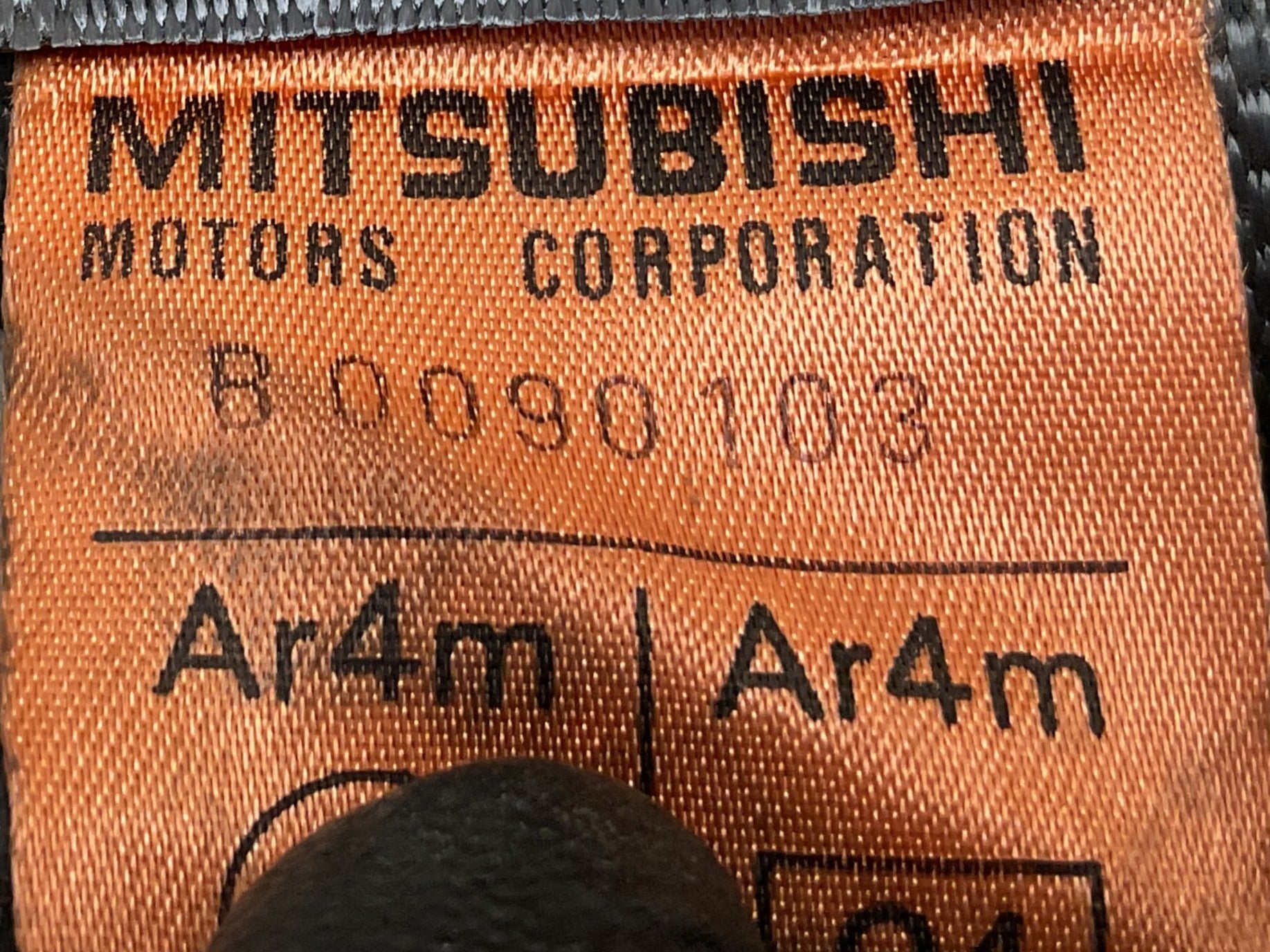 Cinturon del dcho Mitsubishi Pajero 91-00 - TK523EN131 _