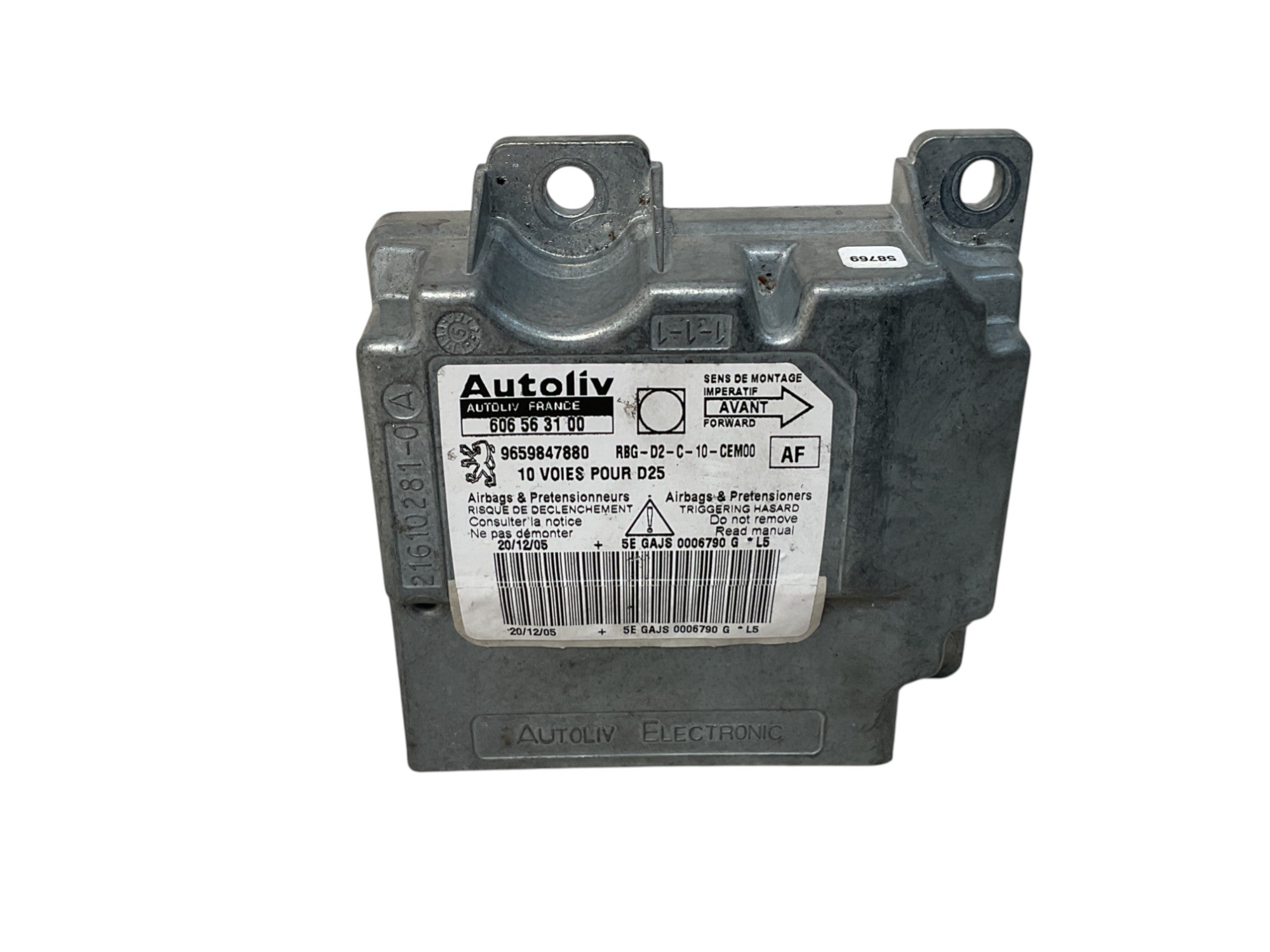 Centralita Airbag Peugeot 407 2004-2011