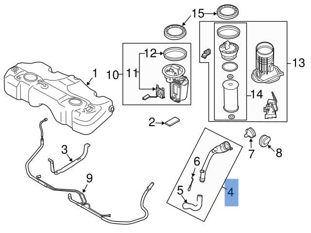 Tubo Combustible Mini R56