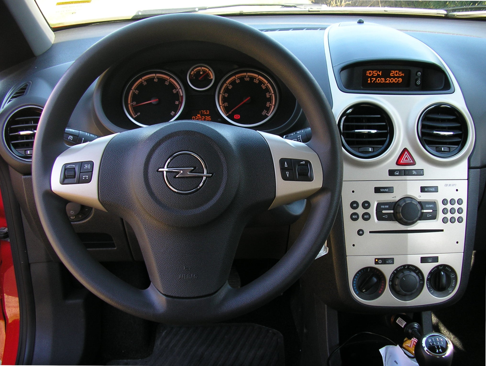 Volante Opel Corsa D