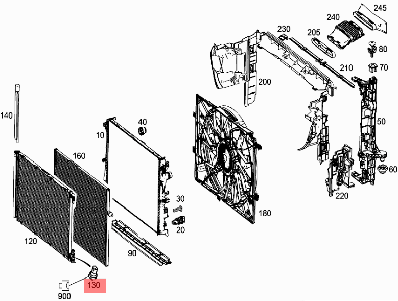 Sensor presion Mercedes 2110000283 - AutoRR 2110000283