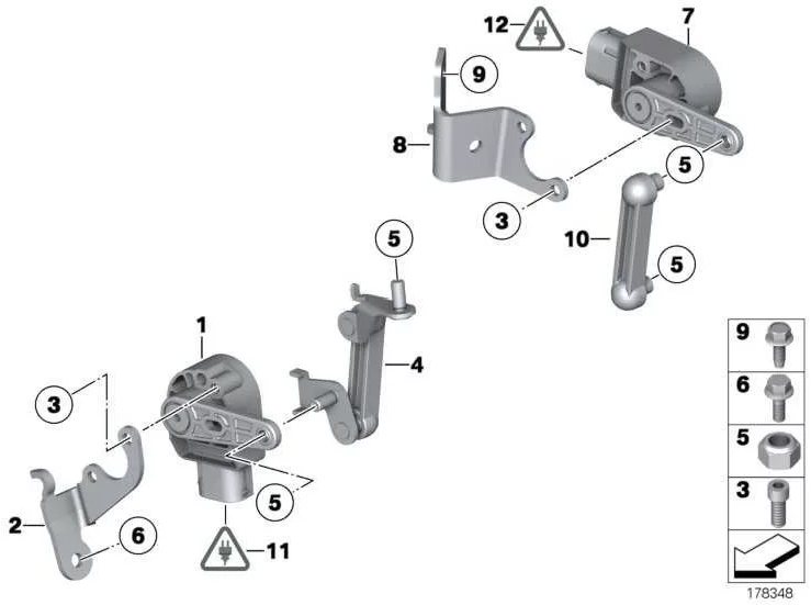 Senso Suspension BMW 37146784072