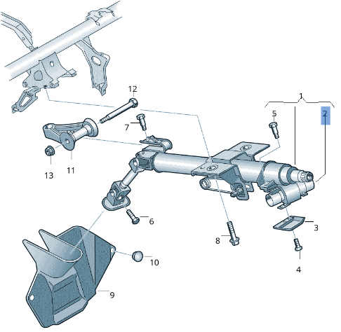 Bombin Arranque Audi 4B0905851B