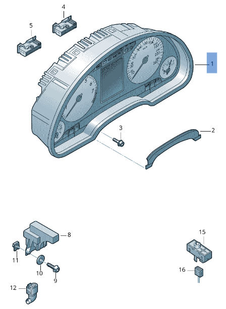 Cuadro Instrumentos Audi A4 8E