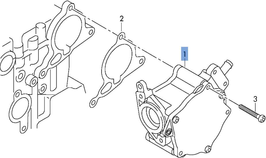 Bomba vacio Audi 06J145100G - AutoRR 06J145100G