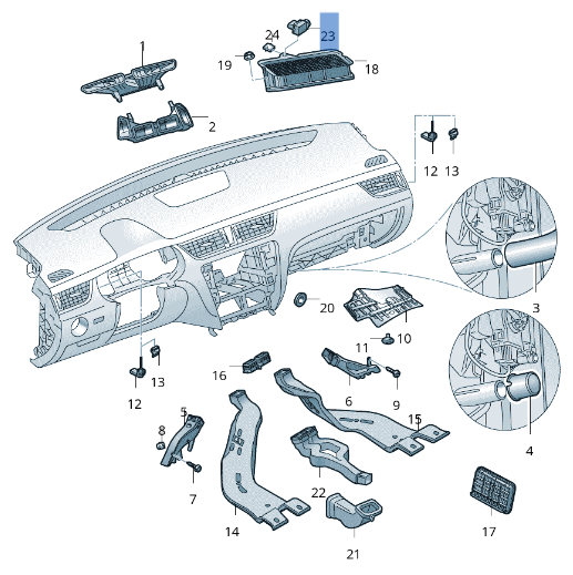 Sensor Calidad Aire VW 5Q0907643C