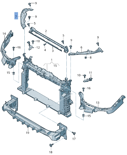 Soporte Faro derecho Seat Arona