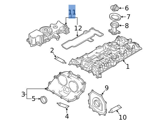 Valvula ventilacion Audi 07K103495B