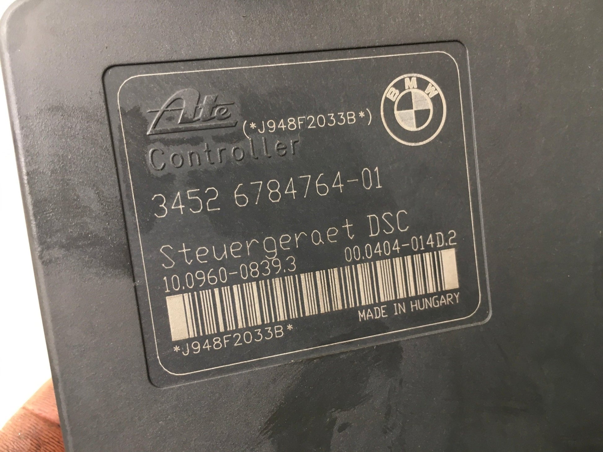 ABS BMW E90 E92 - 34516784763