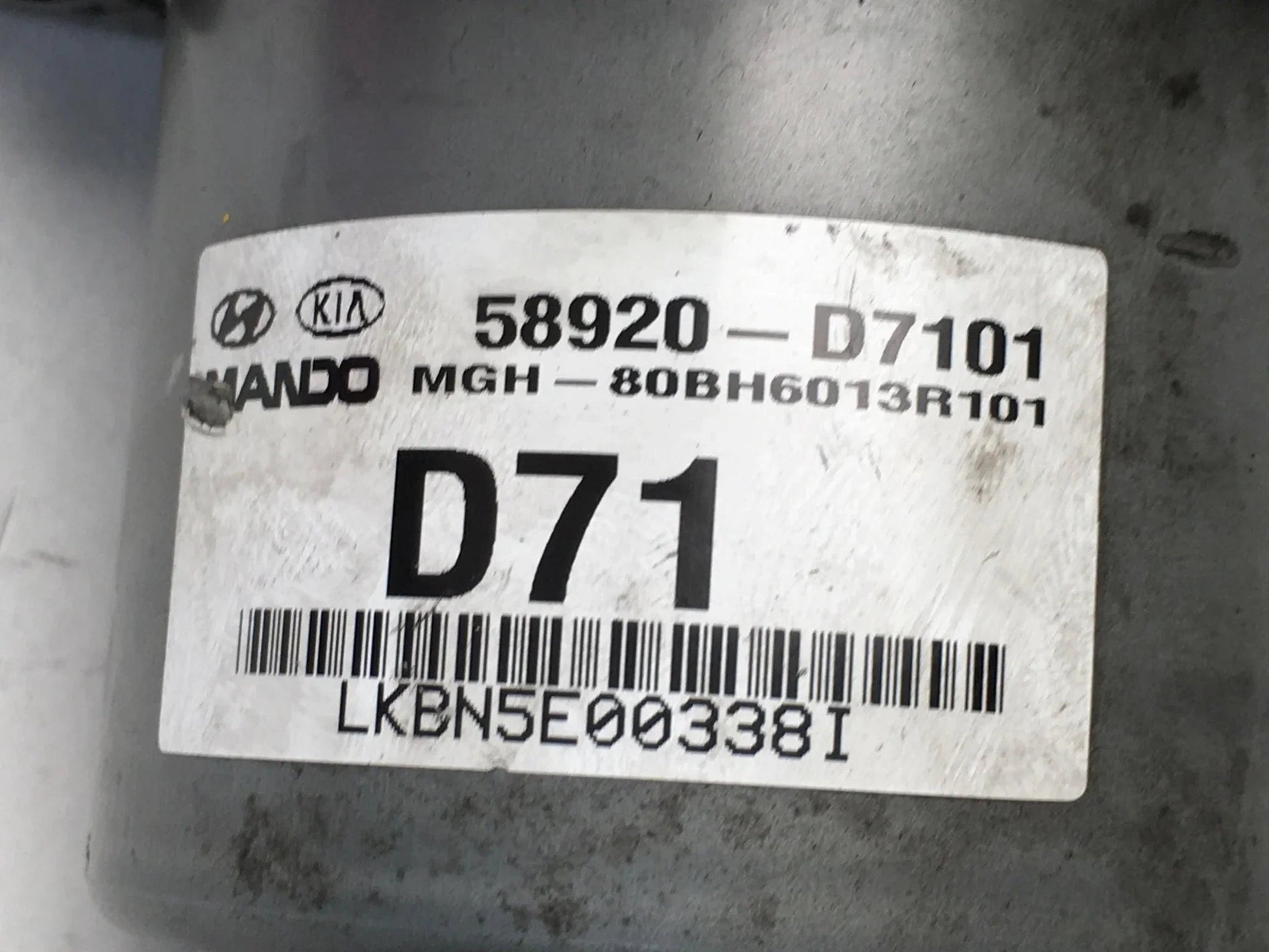 ABS Hyundai 58920D7101
