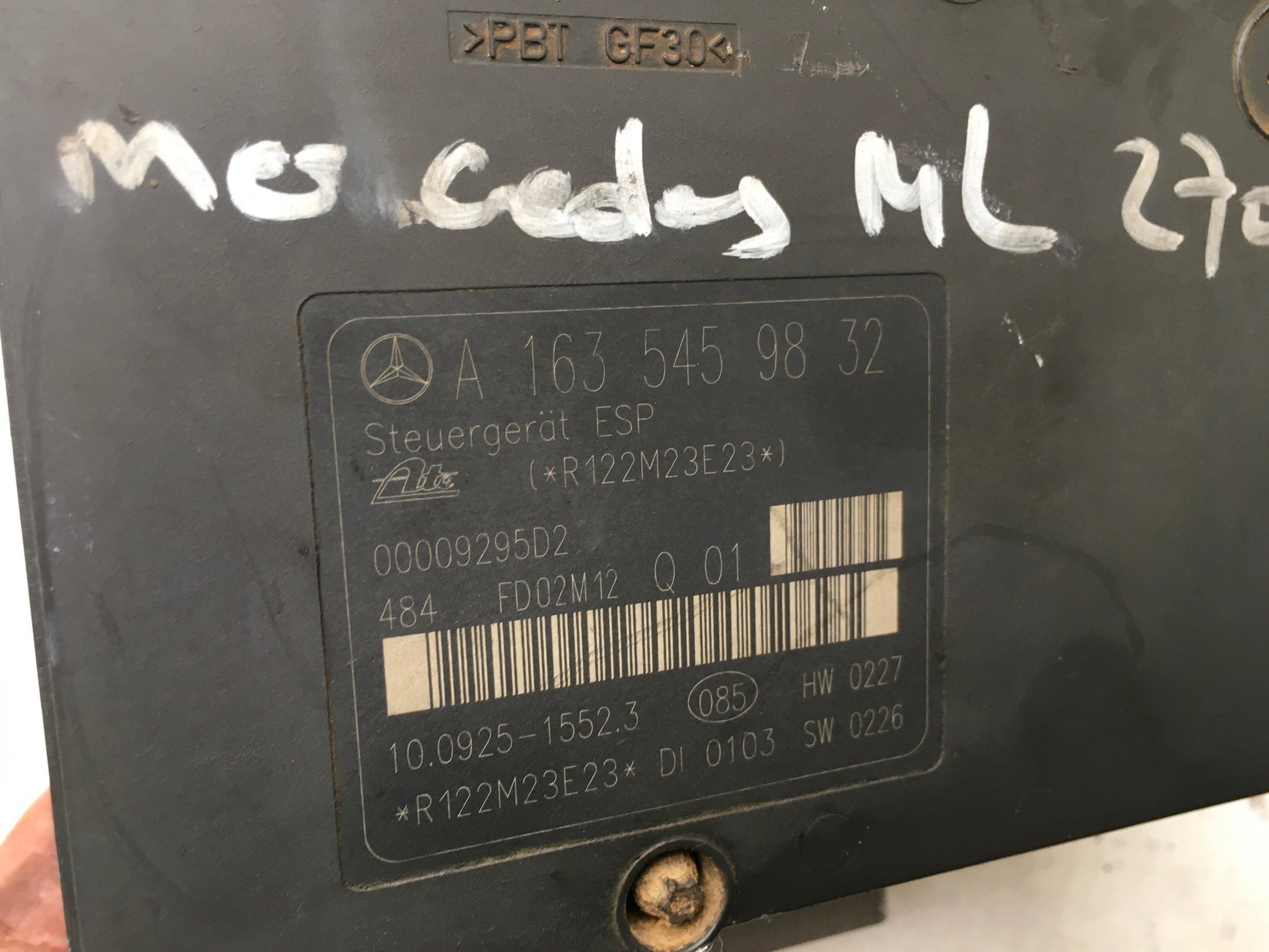 ABS Mercedes M W163 - A1635459832
