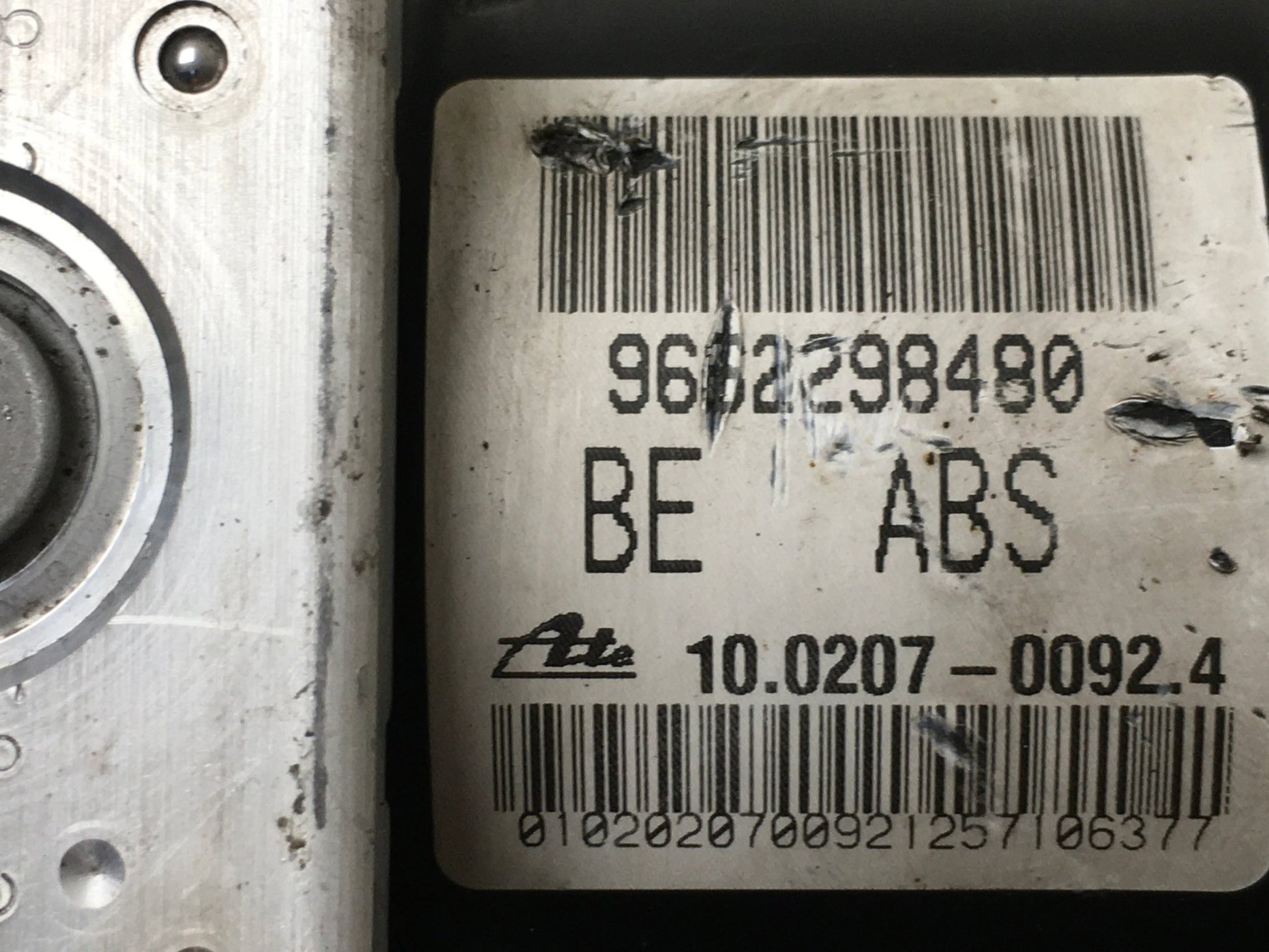 ABS PSA 9662298480 - 9662298480