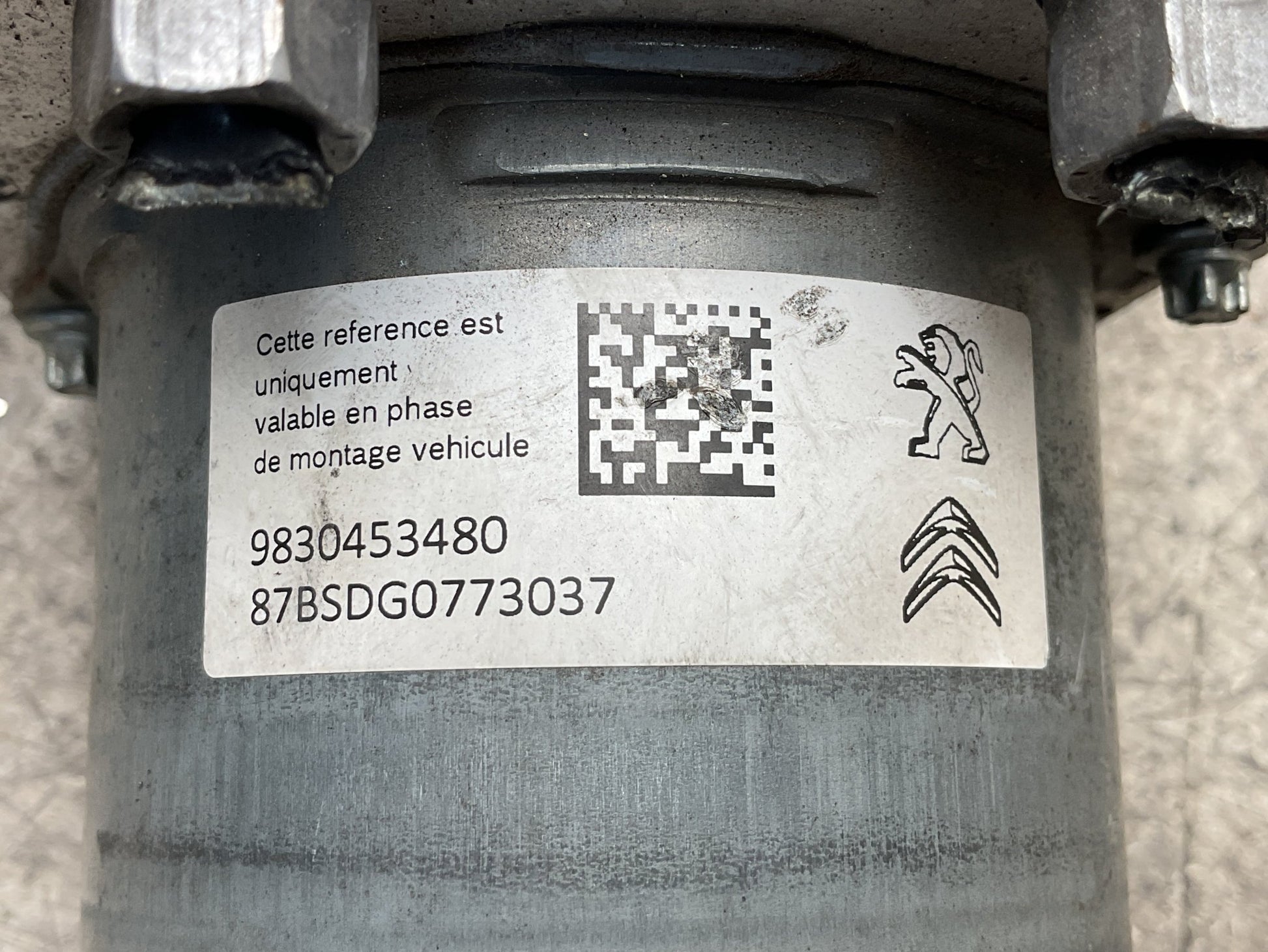 ABS PSA 9830453480 2.0BlueHDi - 9830453480