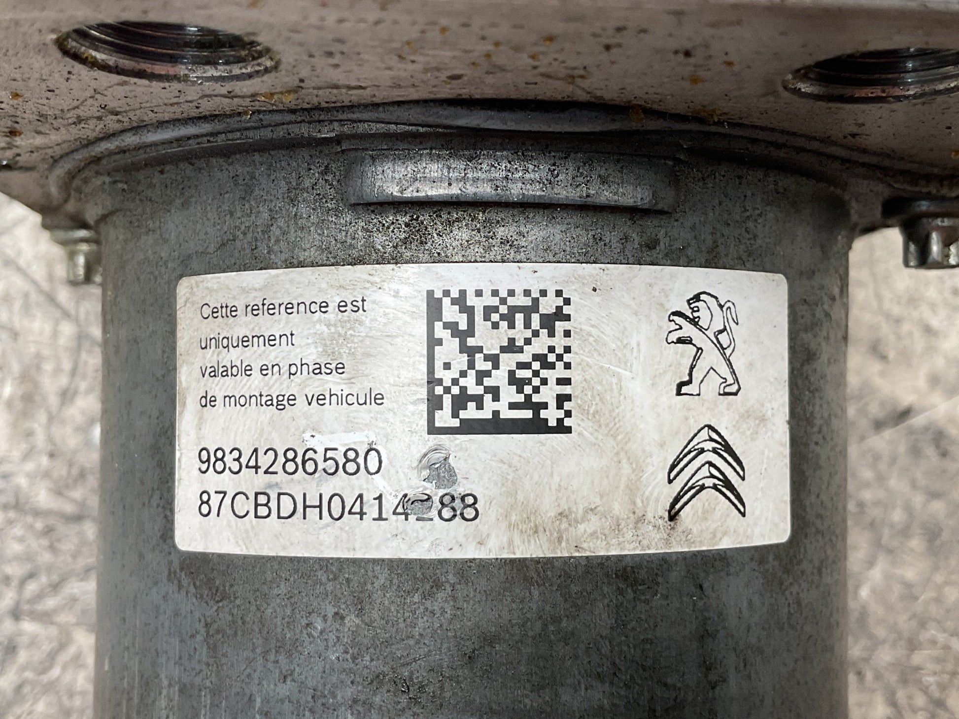 ABS PSA 9834286580 1.5 BlueHDi - 9834286580