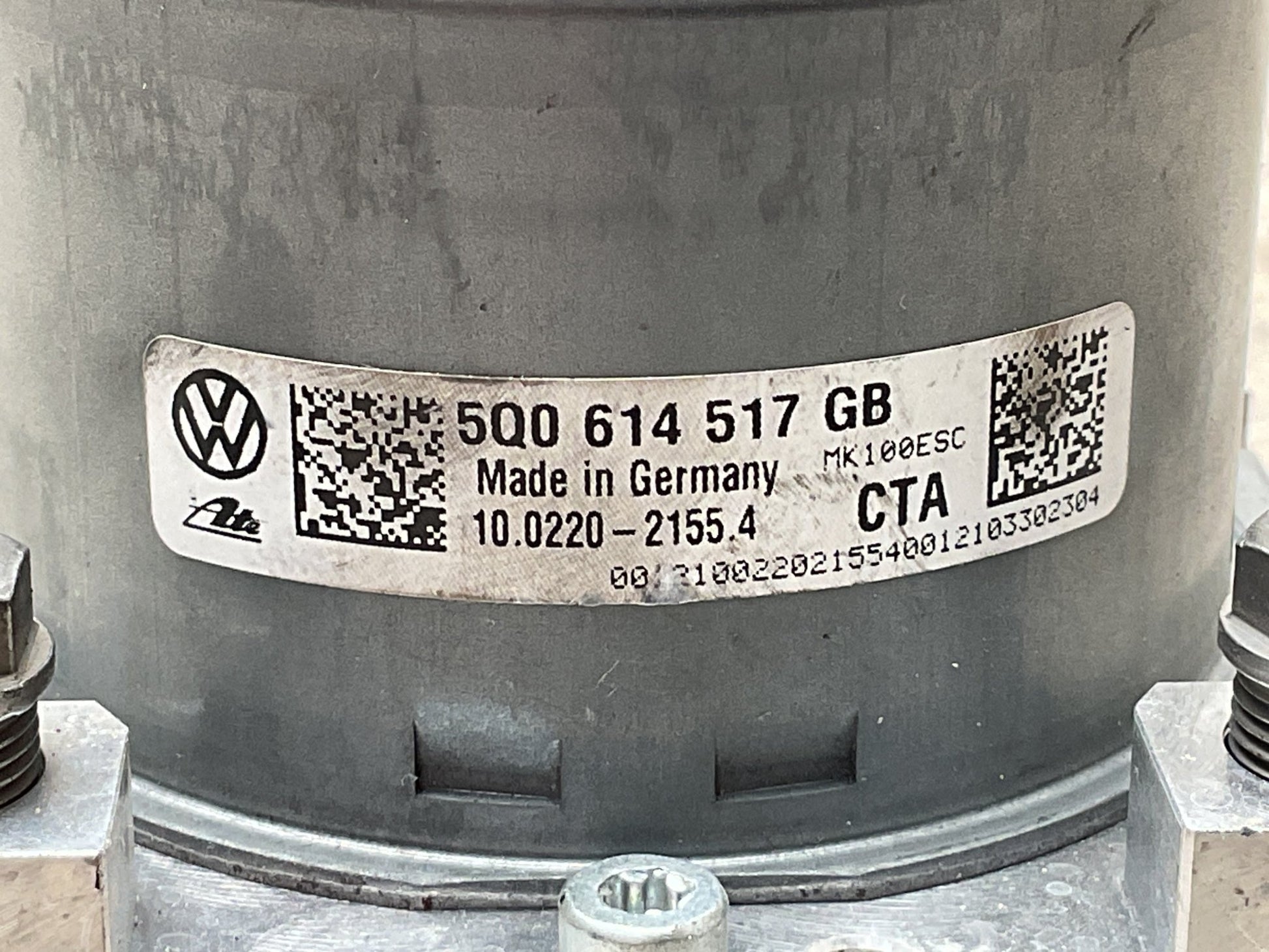 ABS VW 5Q0614517BG 1.40TSI 2.0TDi - 5Q0614517BG