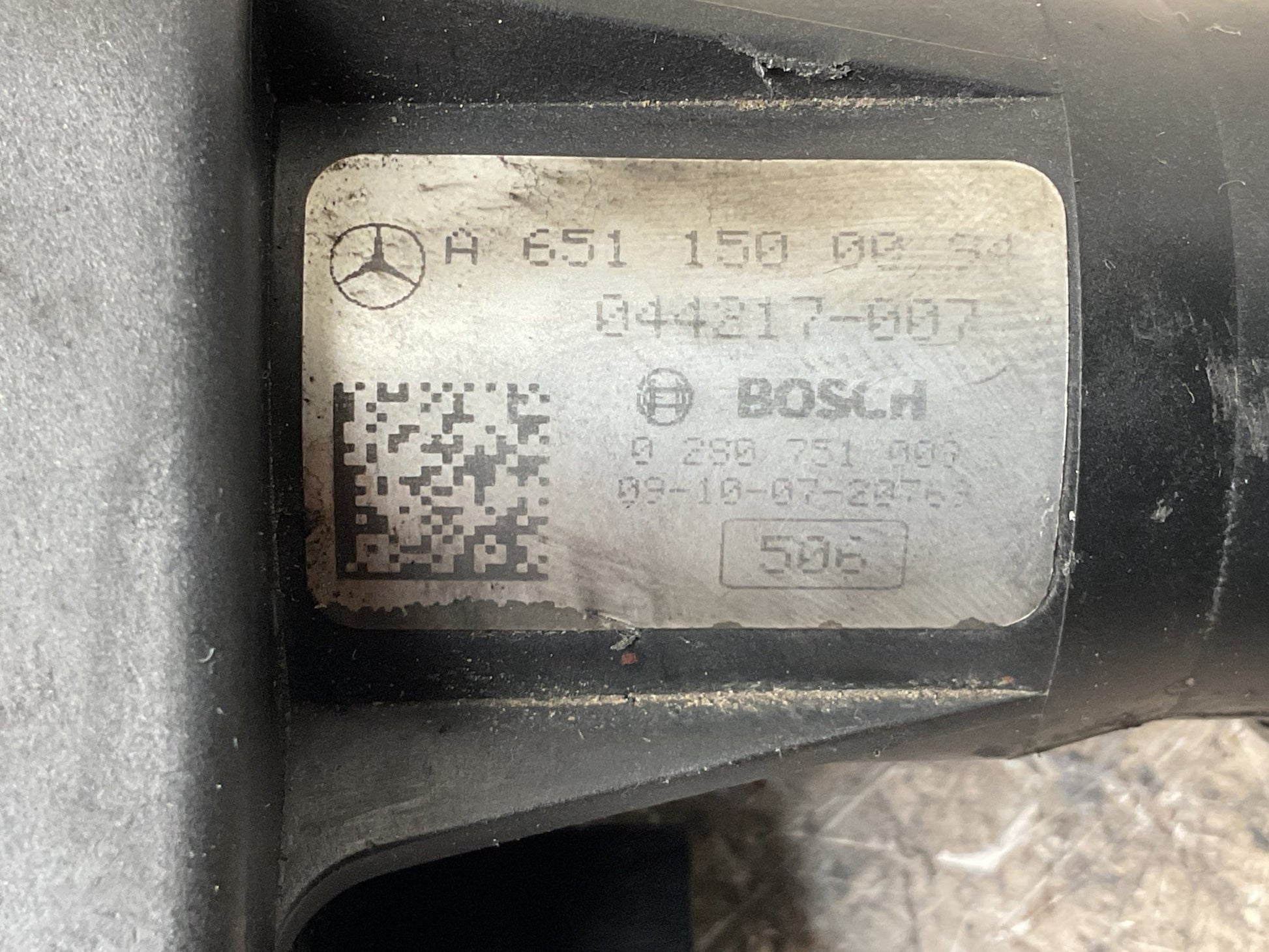 Actuador Mariposa Mercedes A6511500094 - A6511500094