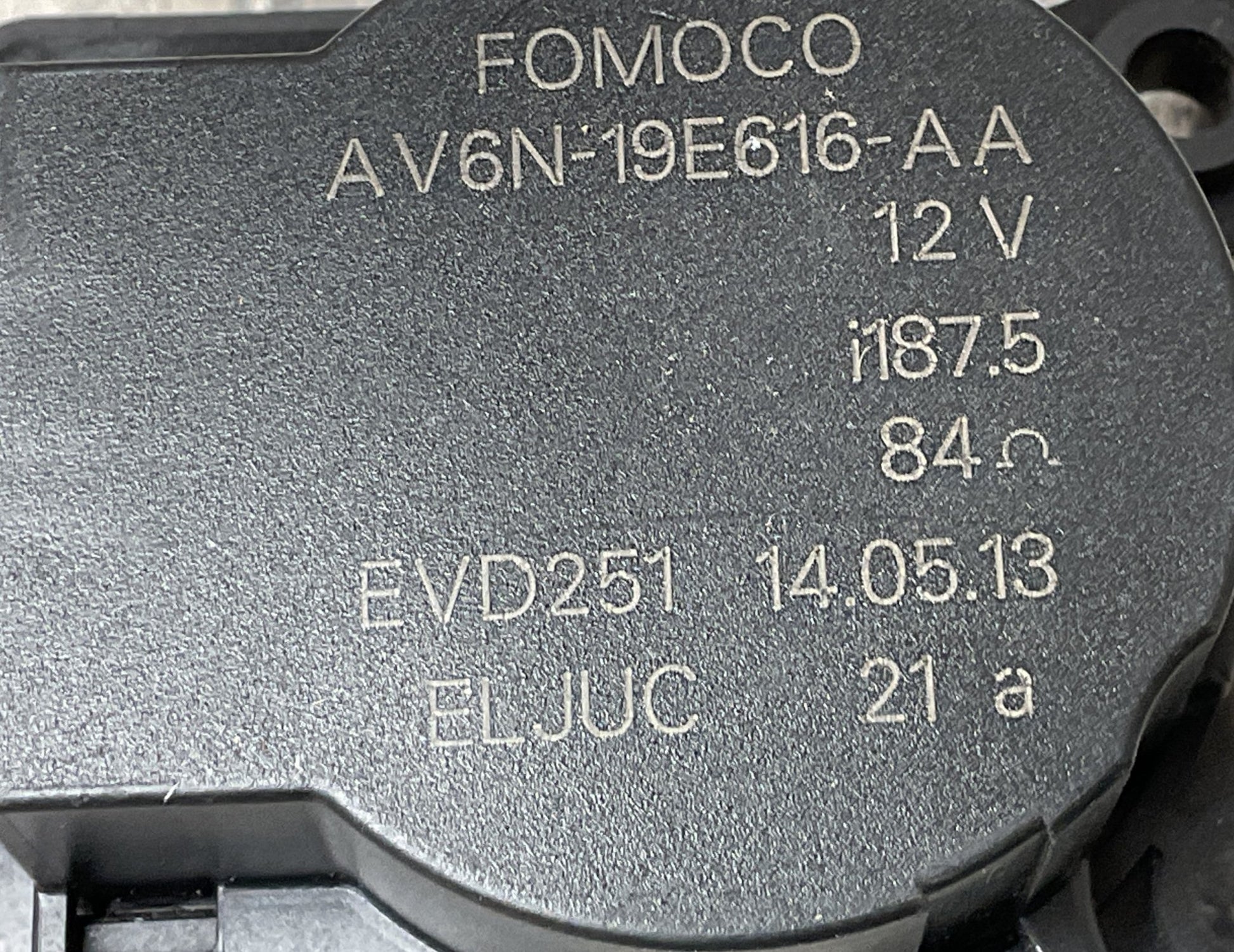 Actuador trampillas Clima Ford AV6N19E616AA - AV6N19E616AA _