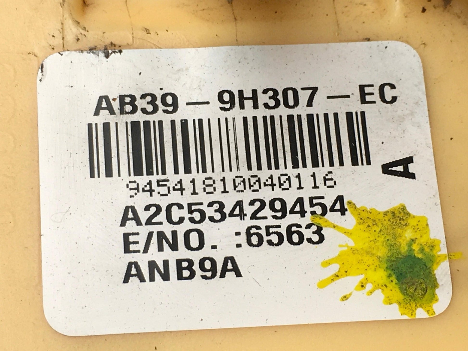 Aforador Ford Ranger TKE - AB399H307EC