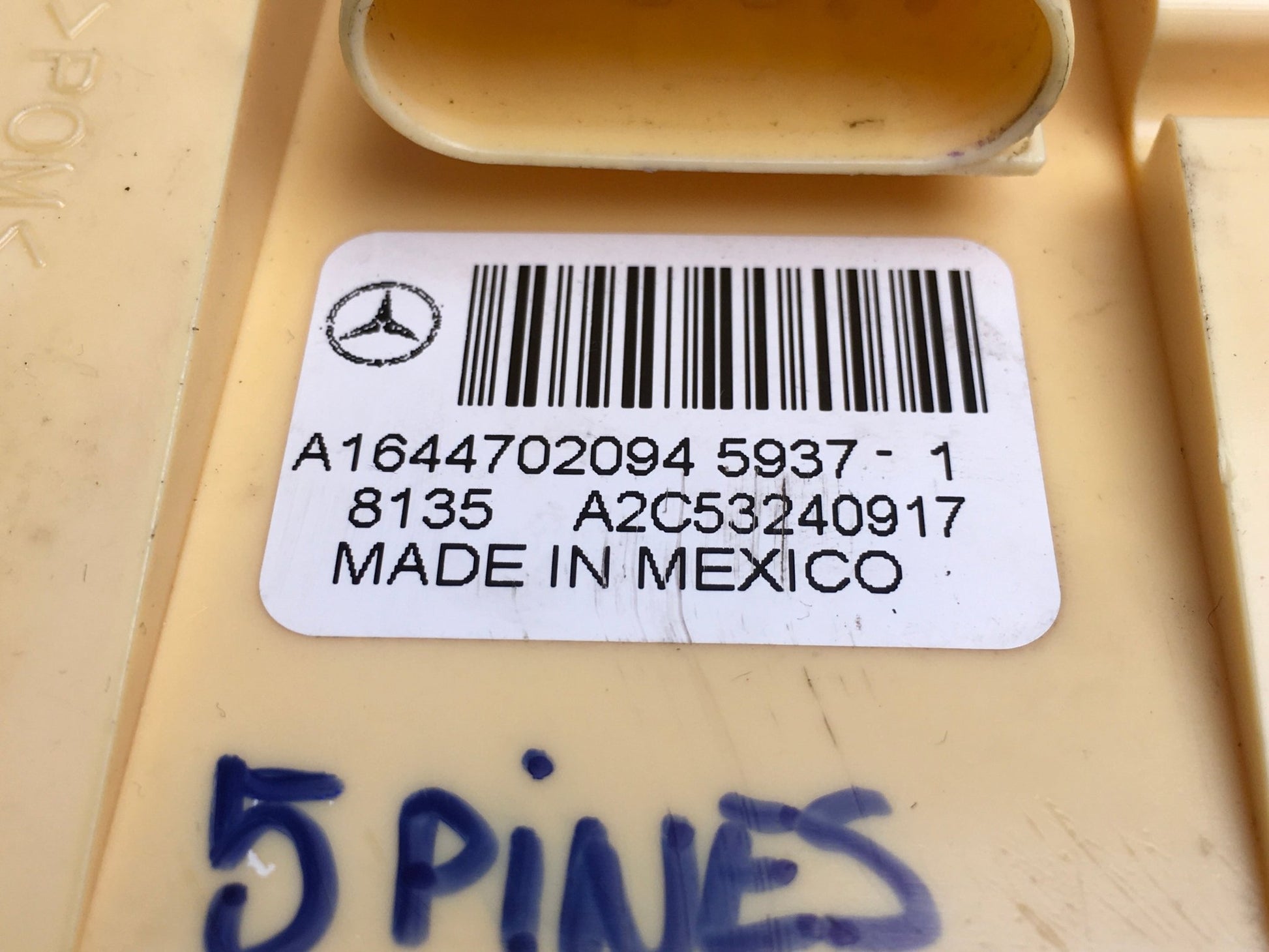 Aforador Mercedes ML W164 - A1644702094