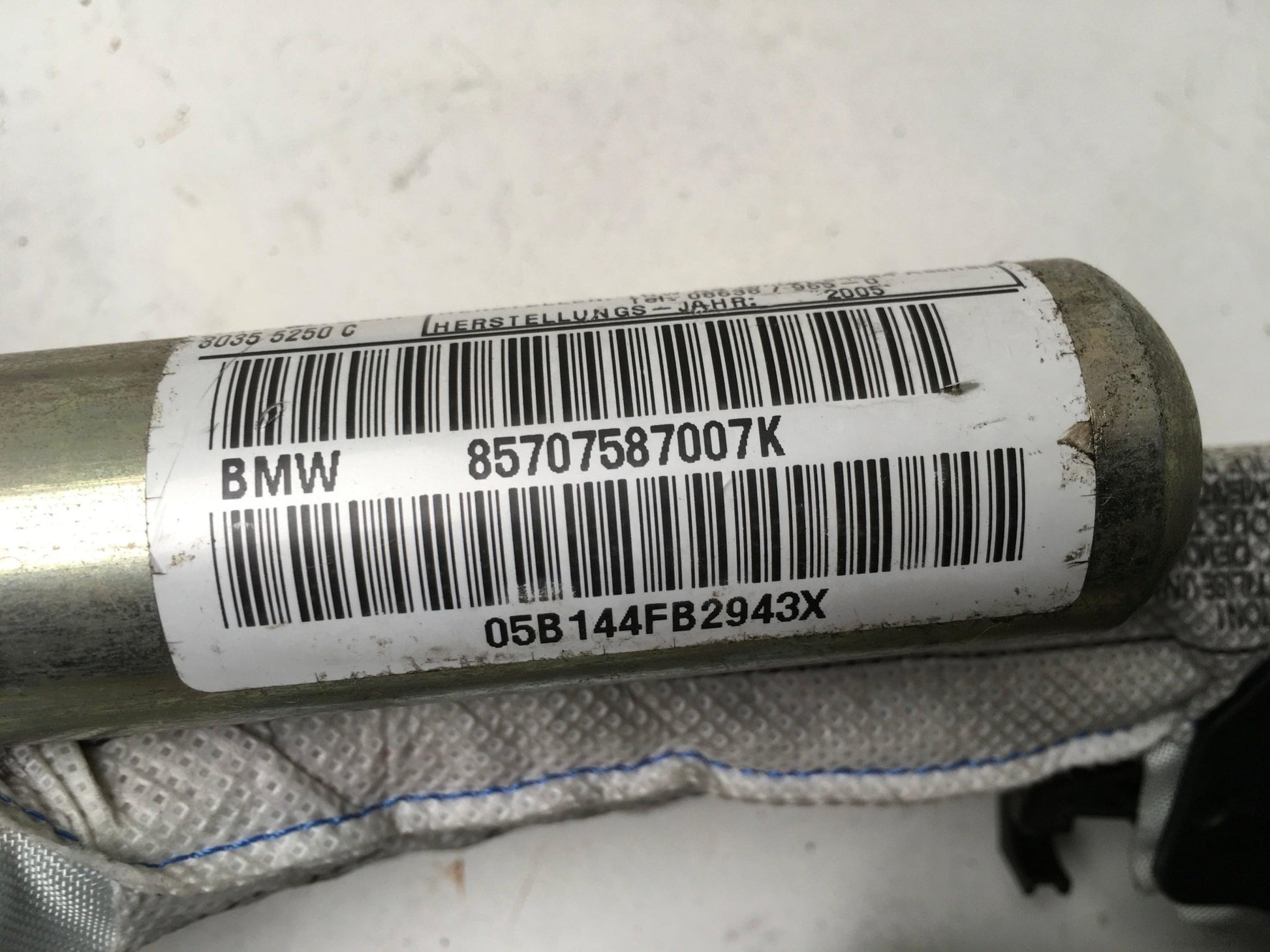 Airbag cortina del cho BMW 1 E87 - 85707587007K