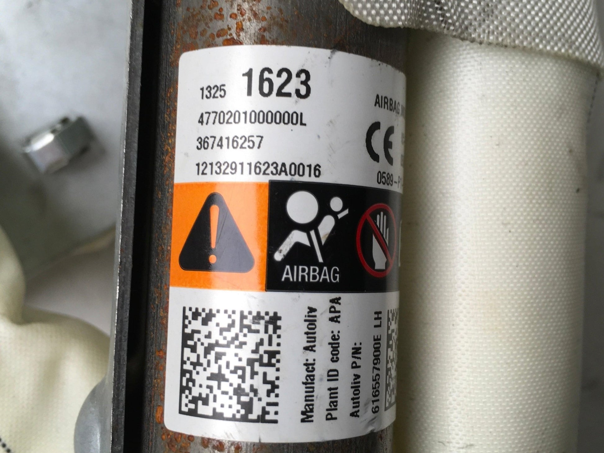 Airbag cortina del izq Opel Zafira C - 616557900E