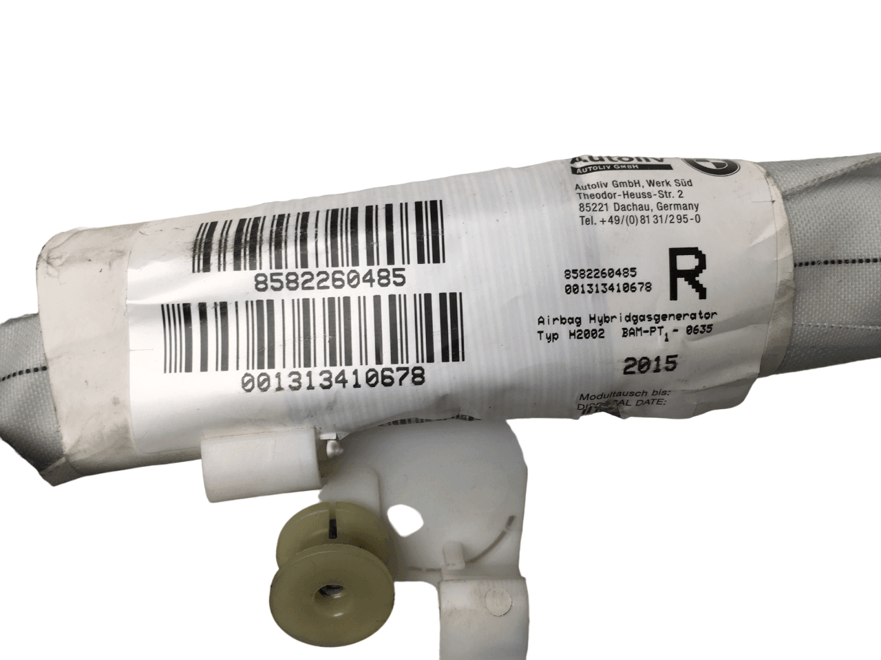 Airbag cortina derecha BMW E46 8582260485 - 8582260485