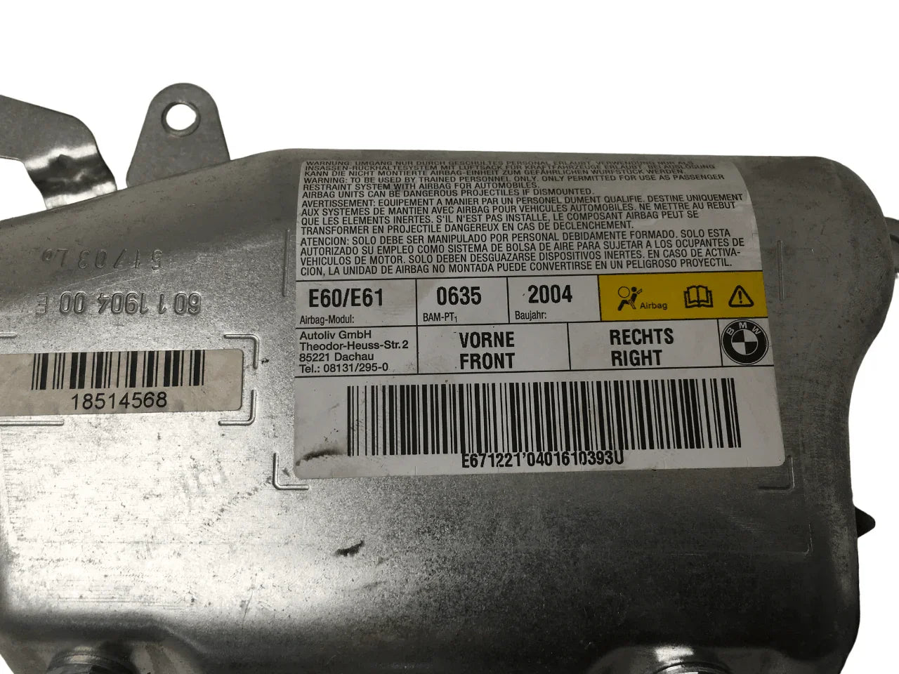 Airbag del dcho BMW E60