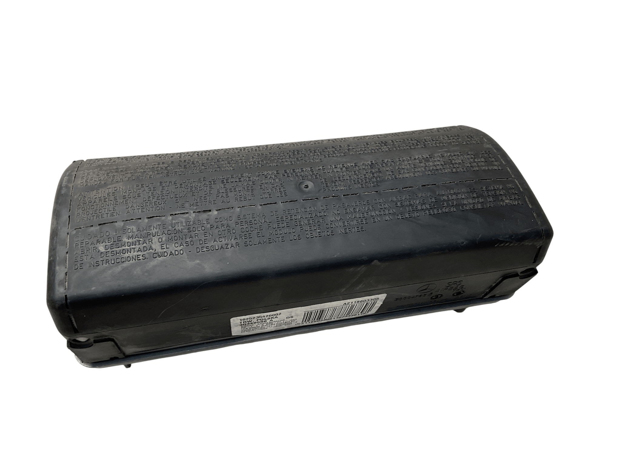 Airbag del dcho Mercedes E 02-09 - A2118603305