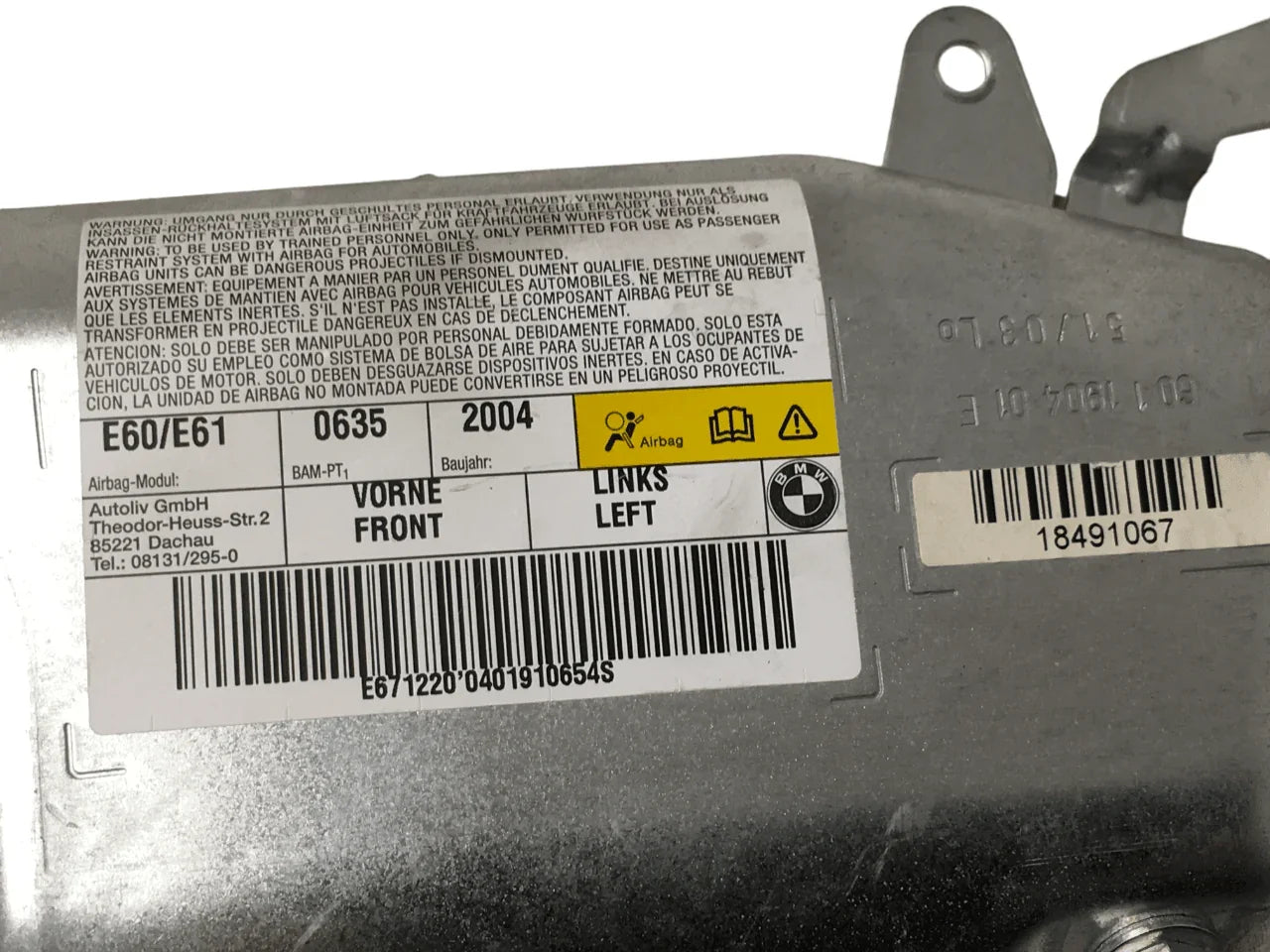 Airbag del izq BMW E60