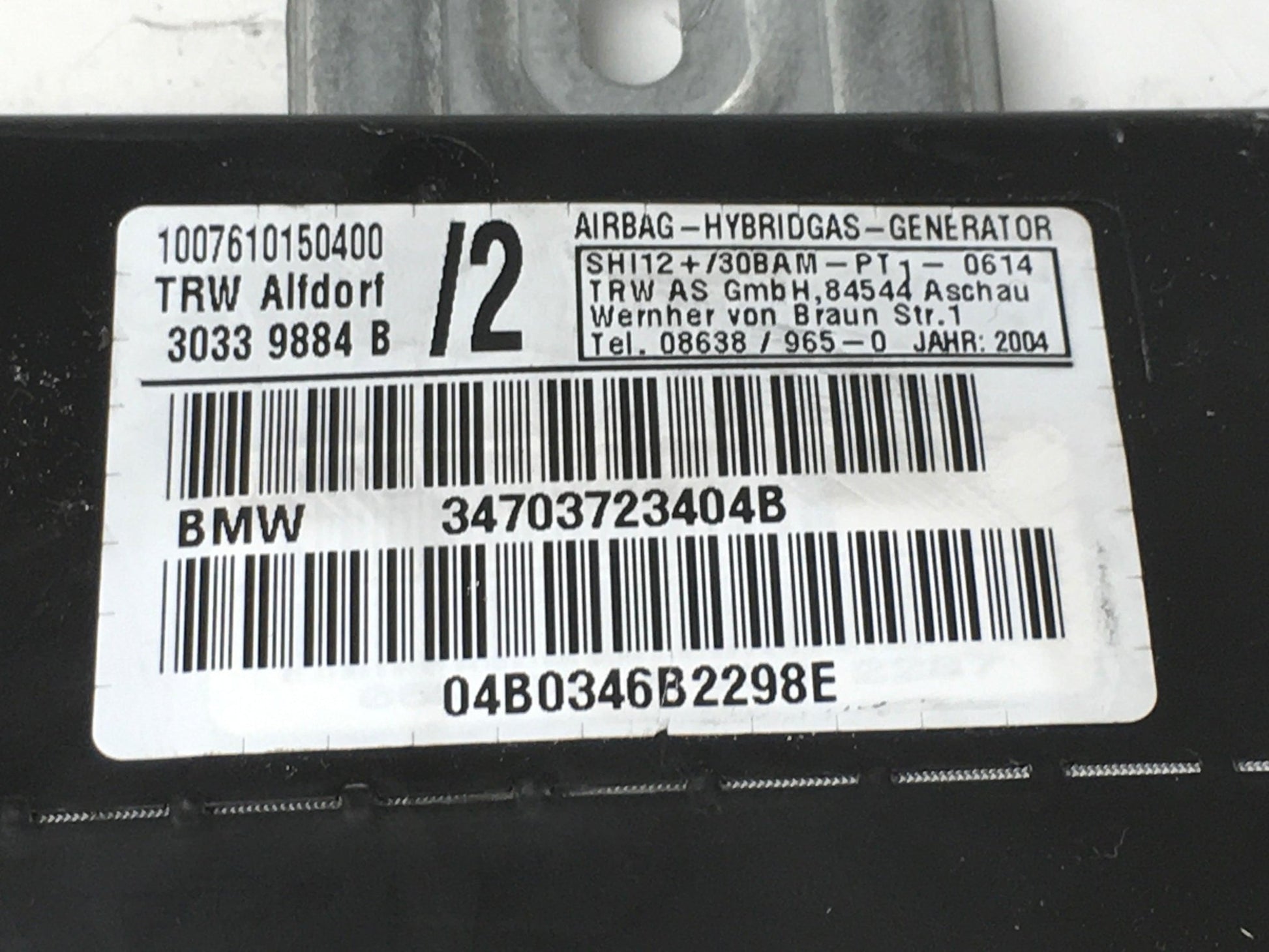 Airbag delantero dcho BMW X5 E53 - 34703723404B