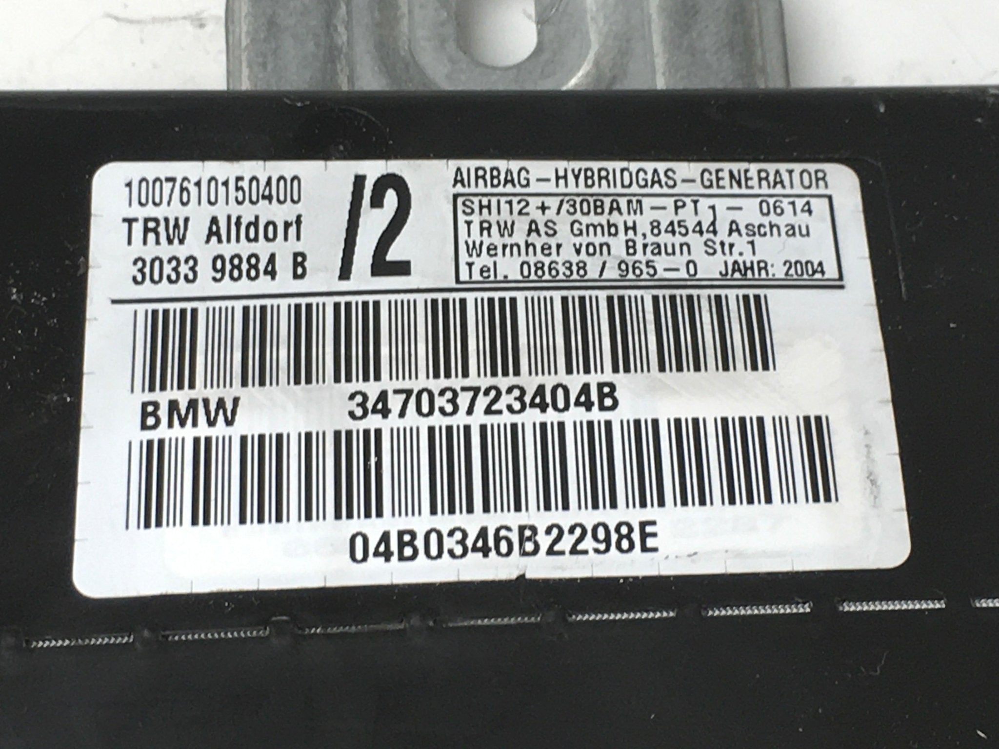 Airbag delantero dcho BMW X5 E53 - 34703723404B