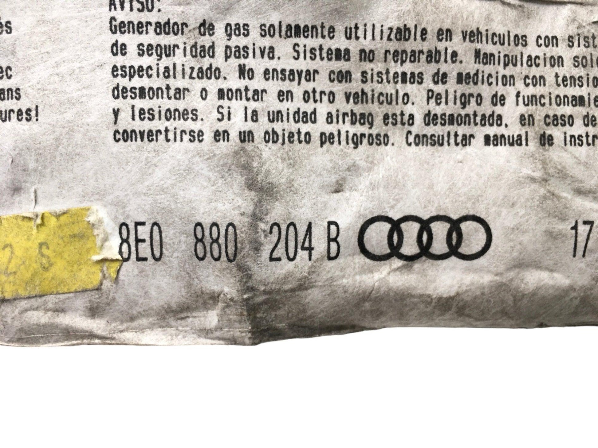 Airbag derecho Audi A4 B7 - 8E0880204B