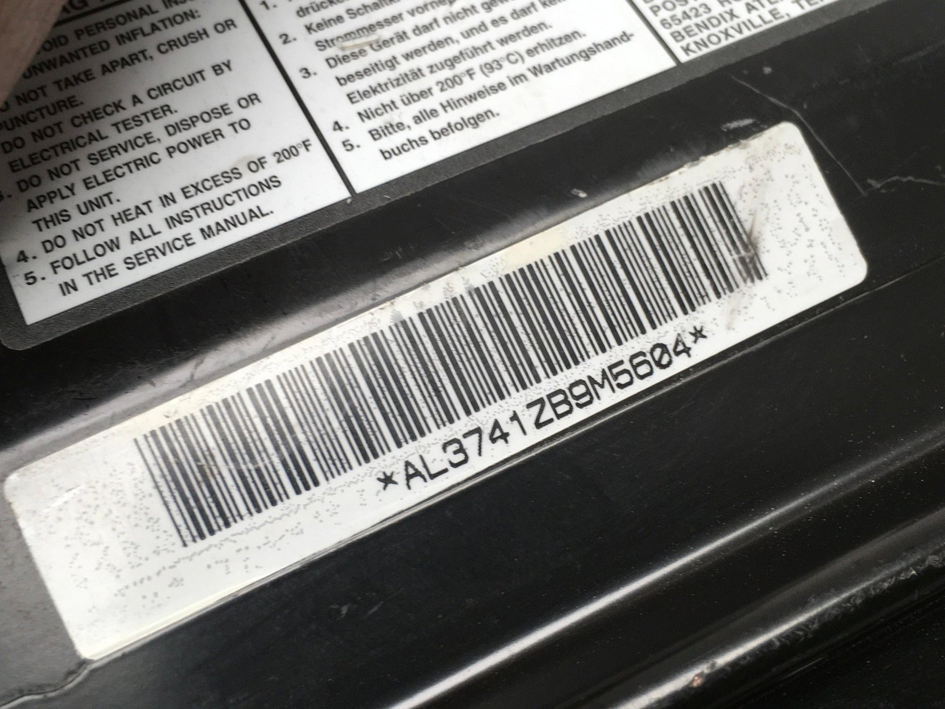 Airbag derecho Opel Frontera B - 97173741