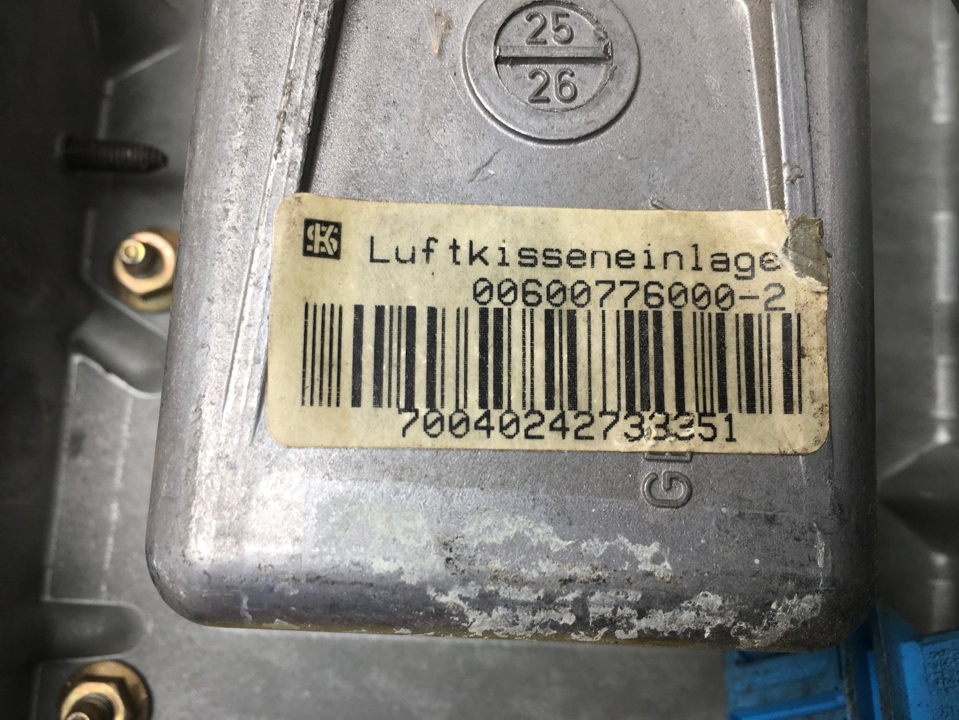 Airbag derecho VW Passat B4 - 3A1880202