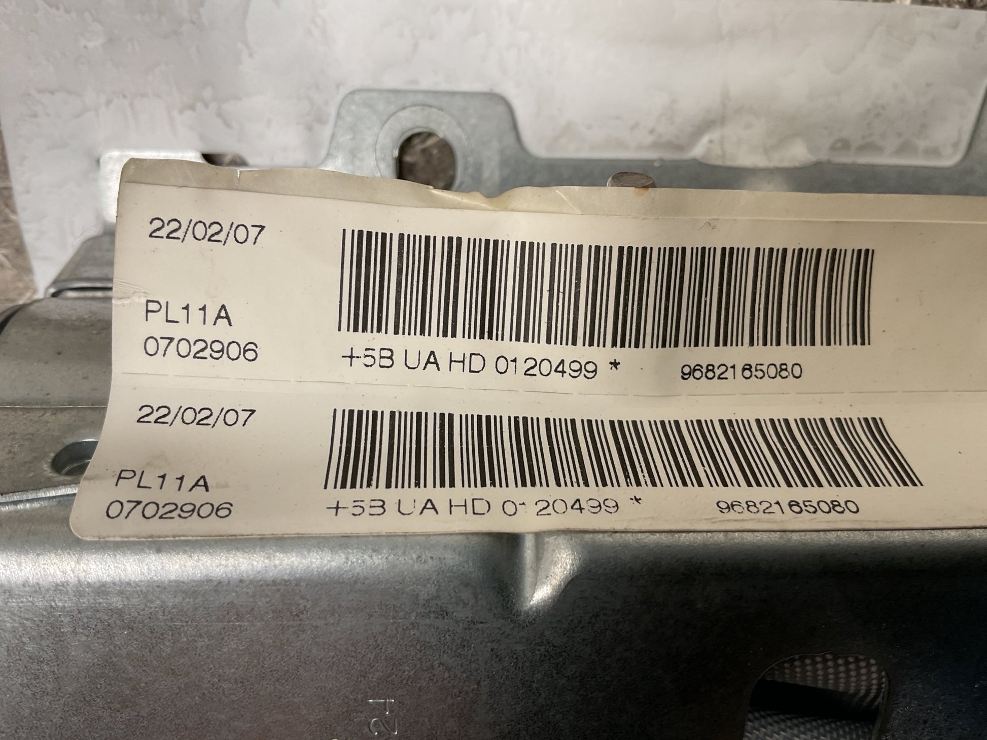 Airbag pasajero Citroen C4 2004 - 2011 - 9682165080