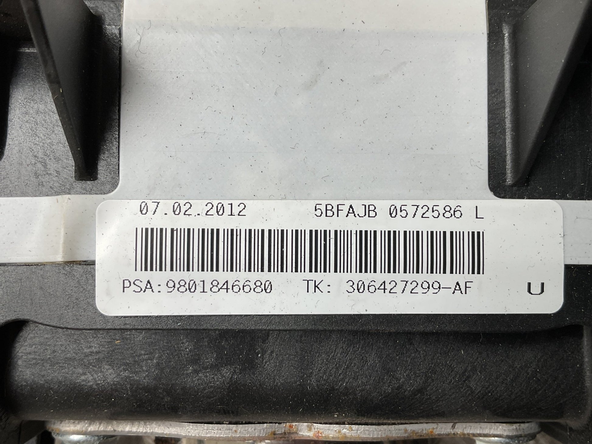 Airbag Pasajero DS3 2009 - 2019 - 9801846680