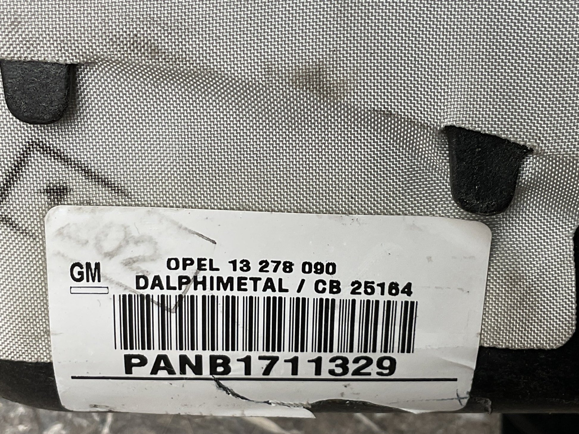 Airbag pasajero Opel Corsa D 2006 - 2014 - 13278090