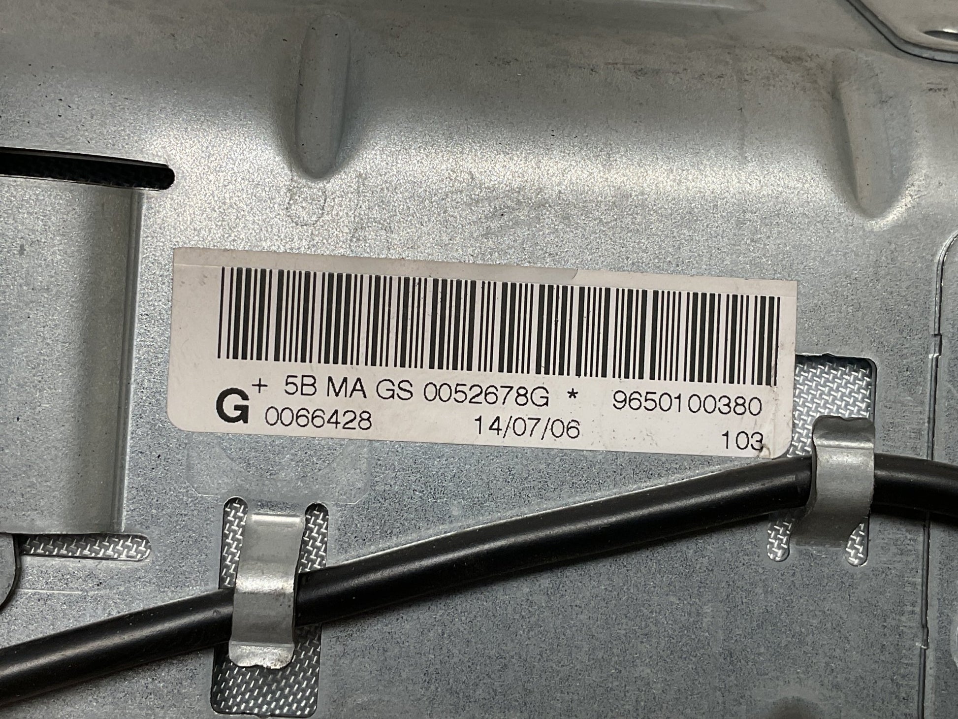 Airbag Pasajero Peugeot 207 2006 - 2014 - 9650100380