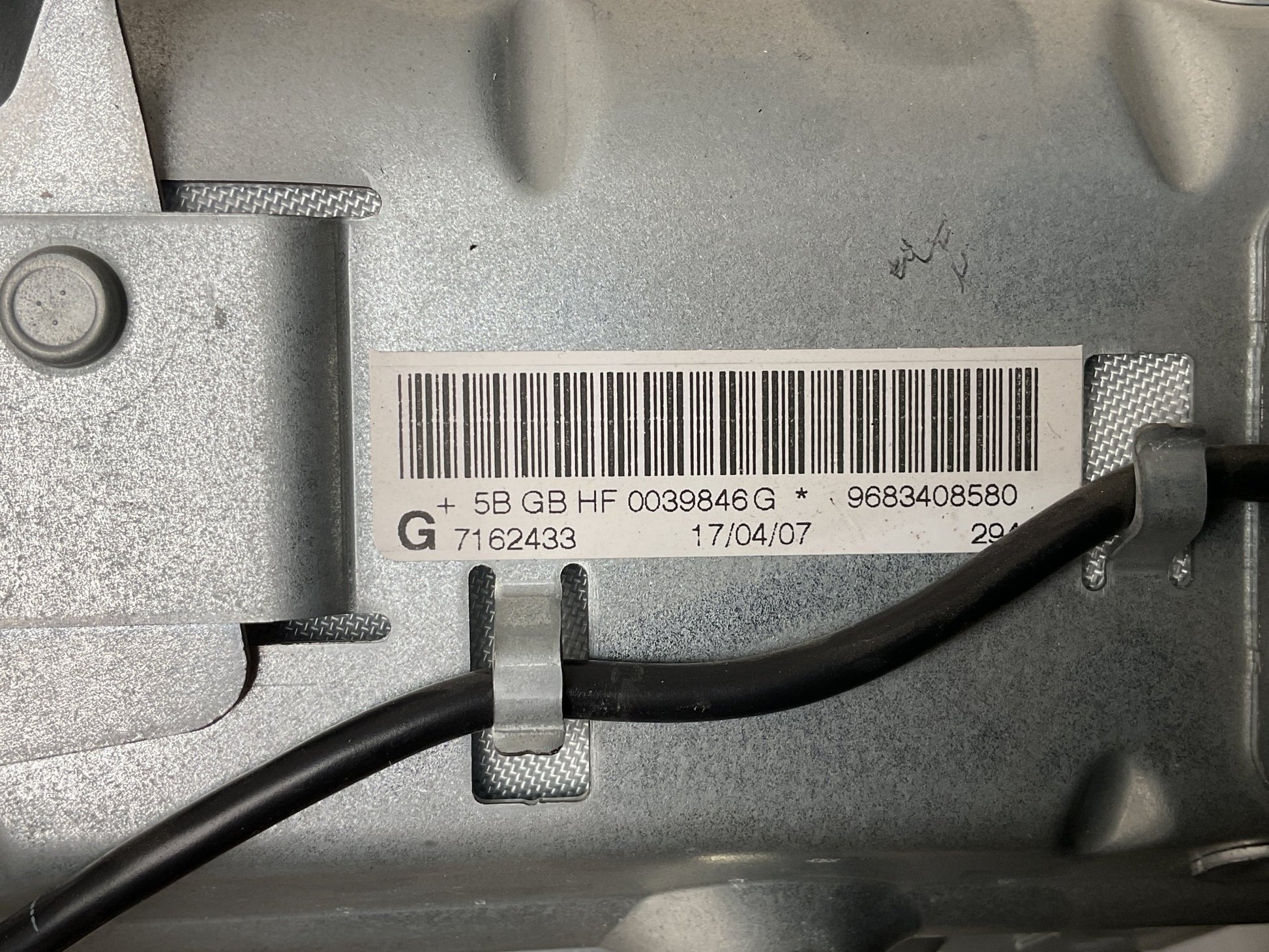 Airbag Pasajero Peugeot 207 2006 - 2014 - 9683408580