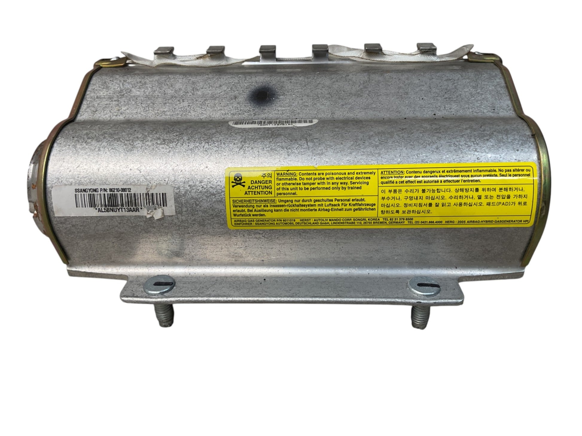 Airbag pasajero SsangYong Rexton 2001 - 2017 - 8621008012