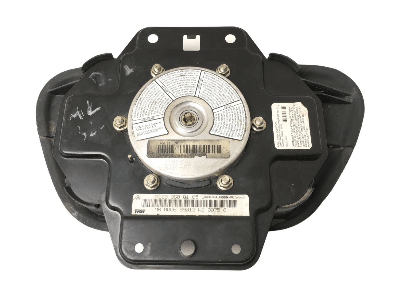 Airbag puerta delantera izquierda W163 - A1638600105_