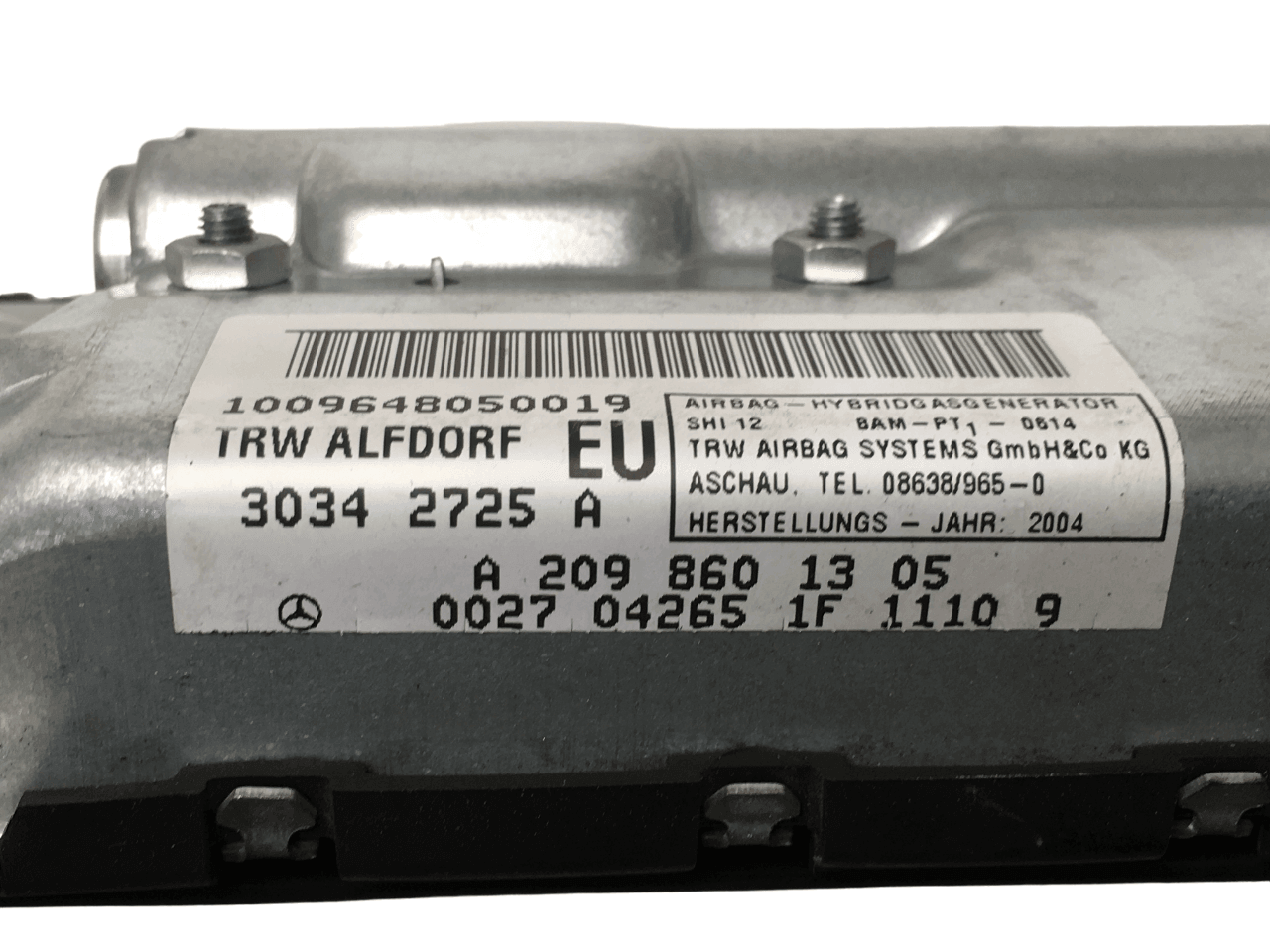 Airbag puerta izquierda Mercedes CLK C209 - A2098601305