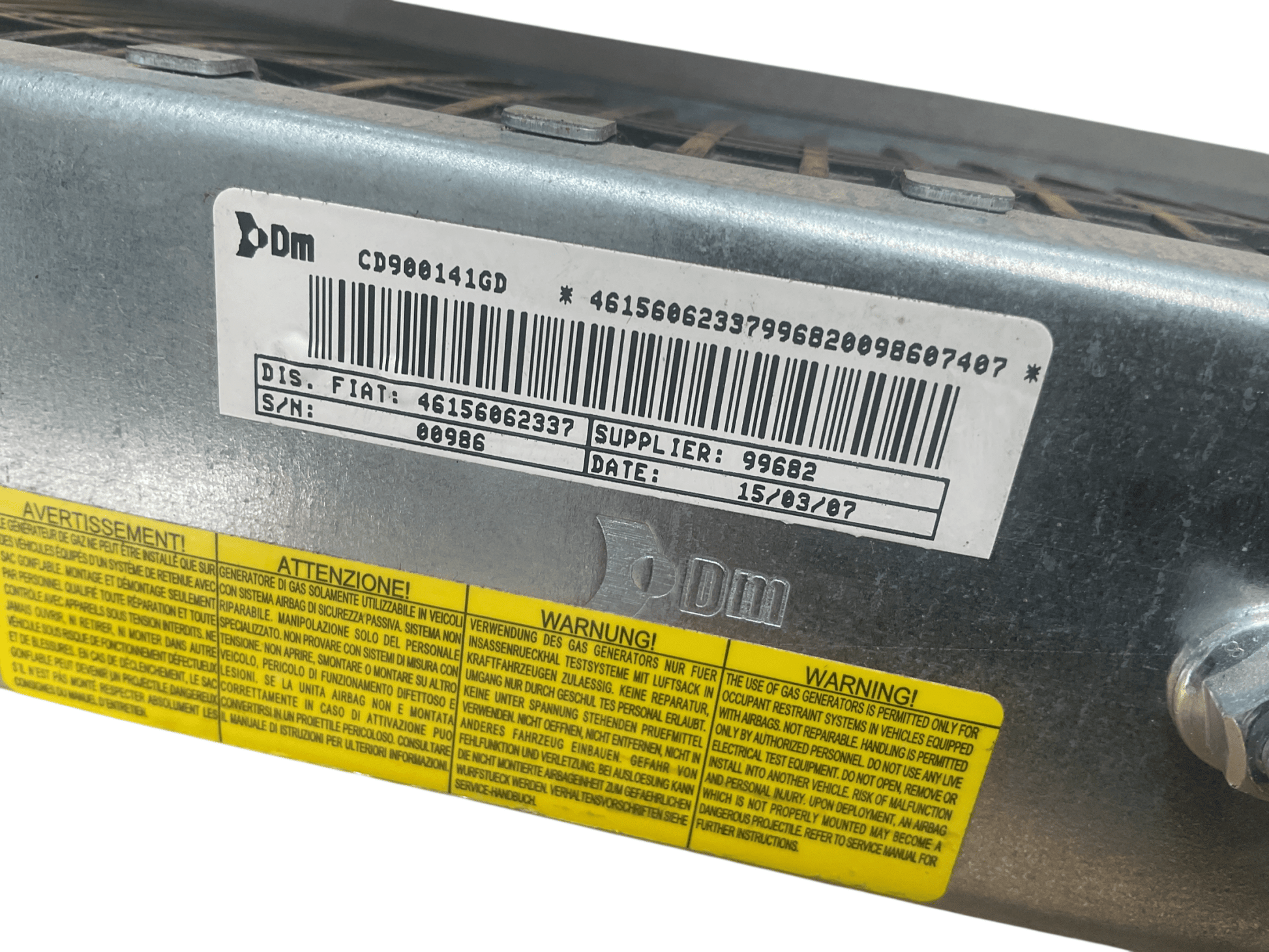 Airbag rodilla izq Alfa Romeo Brera 06-11 - 46156062337