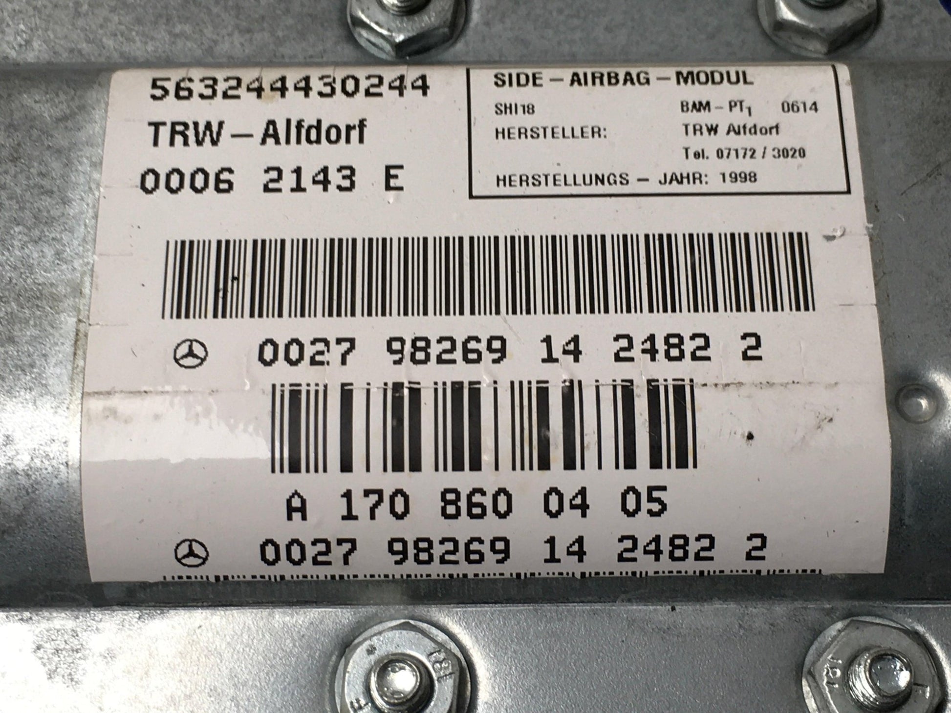 Airbag SRS del dcho Mercedes A1708600405 - A1708600405