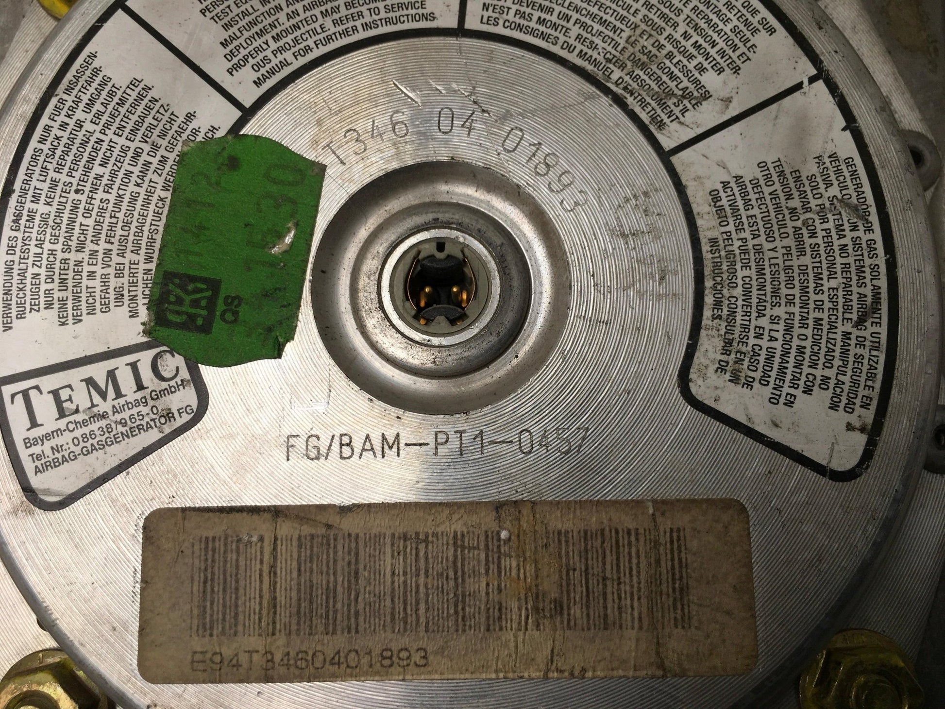 Airbag volante Audi A4/A6 4A0880201J - 4A0880201J